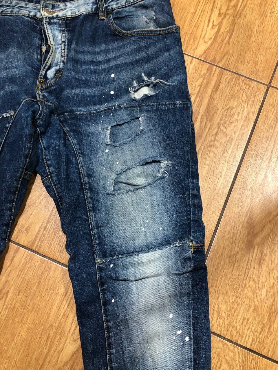 Dsquared2 Vintage Dsquared2 Distressed Denim Jeans Size 36 Size US 36 / EU 52 - 5 Thumbnail