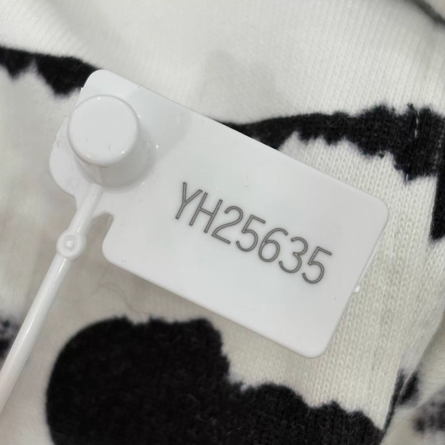 Burberry Burberry ink stripe white hoodie M new Size US M / EU 48-50 / 2 - 7 Thumbnail