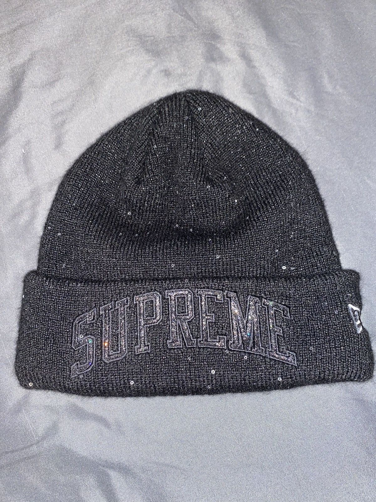 Supreme Supreme New Era Metallic Arc Beanie | Grailed