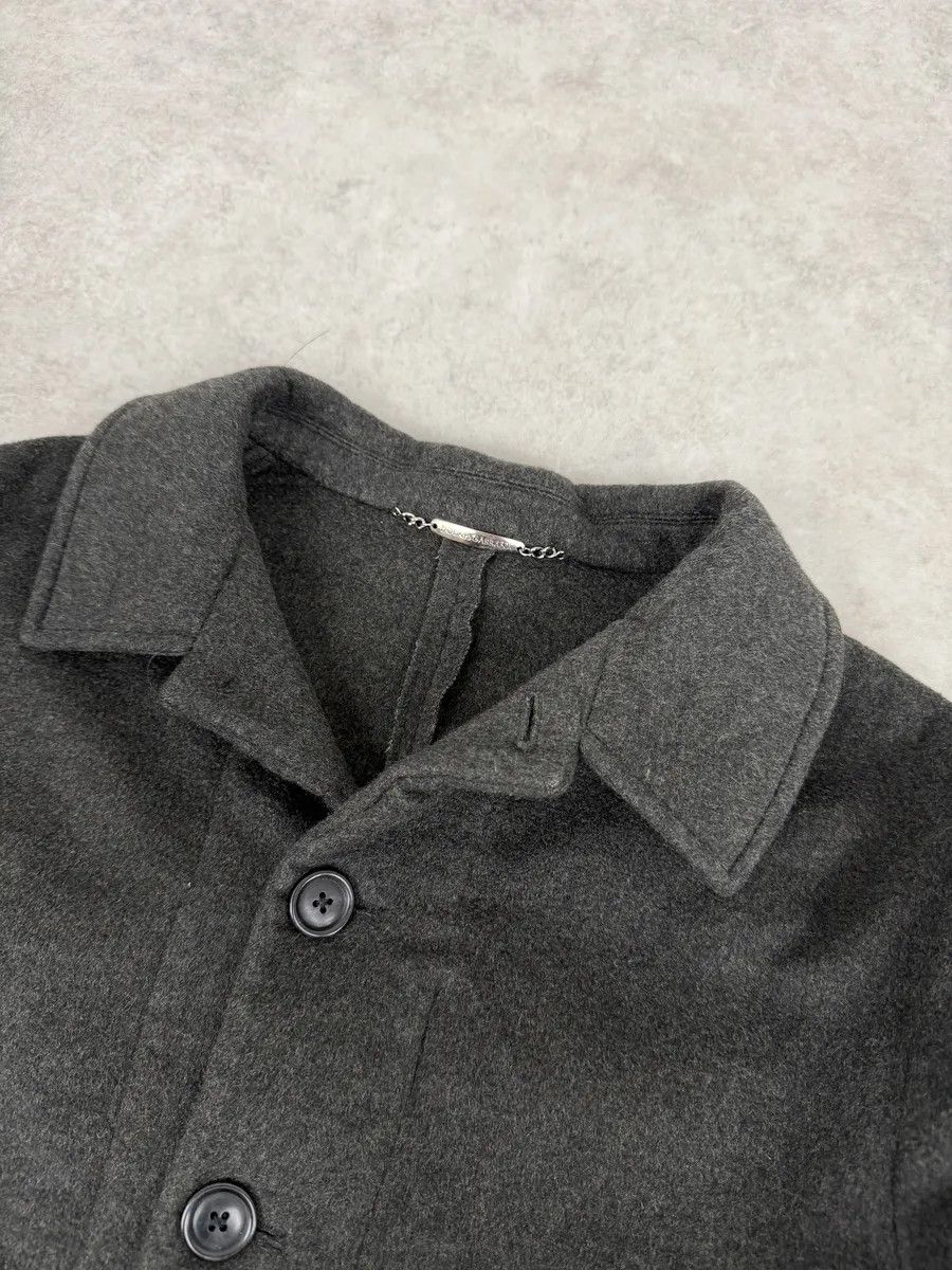 Dolce & Gabbana AW1999 Dolce & Gabbana Dark Grey Classy Cargo Cashmere Jacket Size US M / EU 48-50 / 2 - 11 Thumbnail