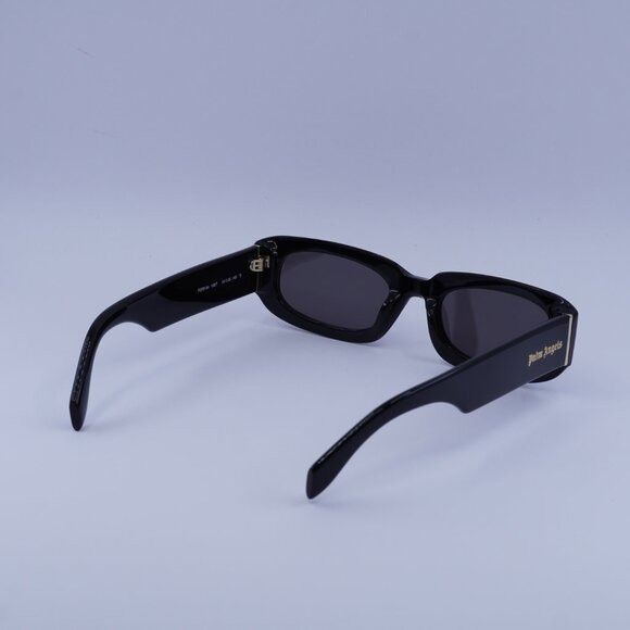 Palm Angels Palm Angels PERI104 NOAH 1007 Sunglasses Black Rectangle Size ONE SIZE - 9 Thumbnail