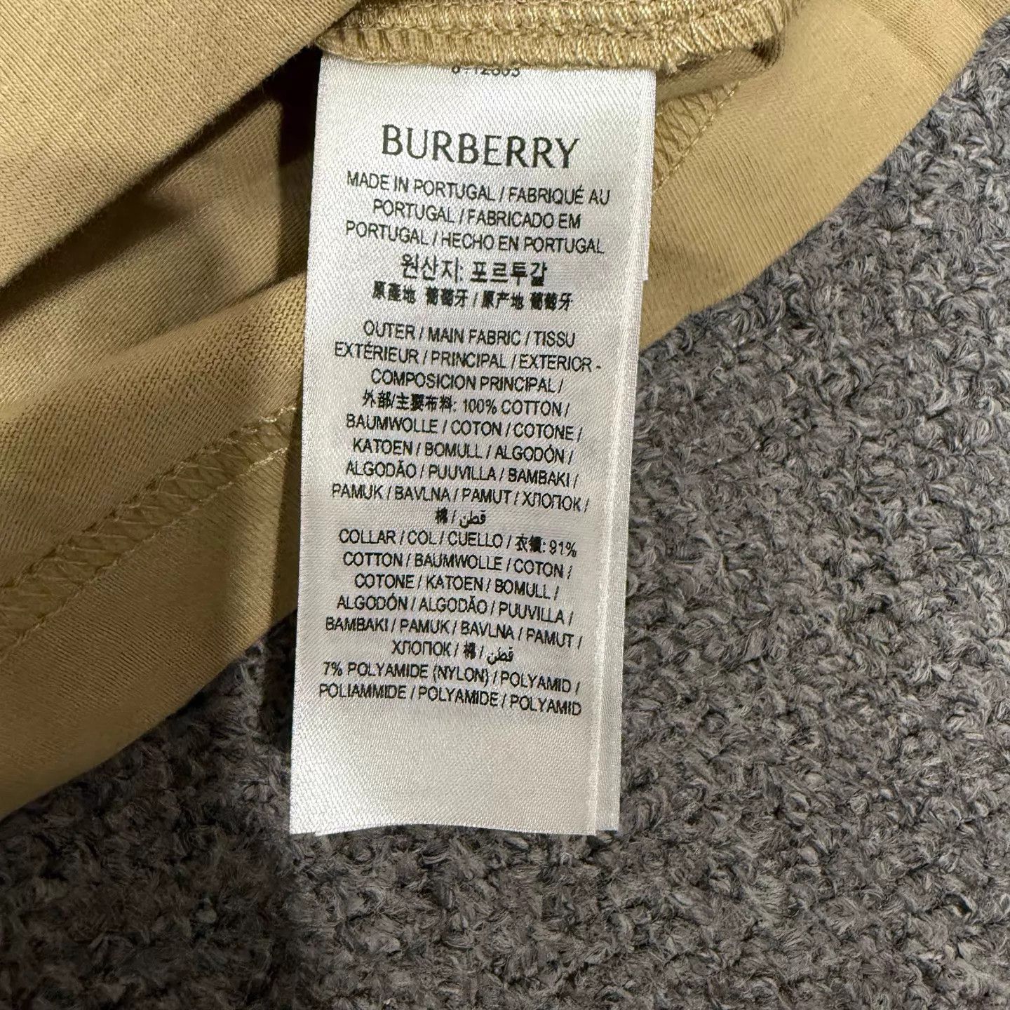 Burberry Burberry Khaki Collar Check SS NWT S Size US S / EU 44-46 / 1 - 5 Thumbnail