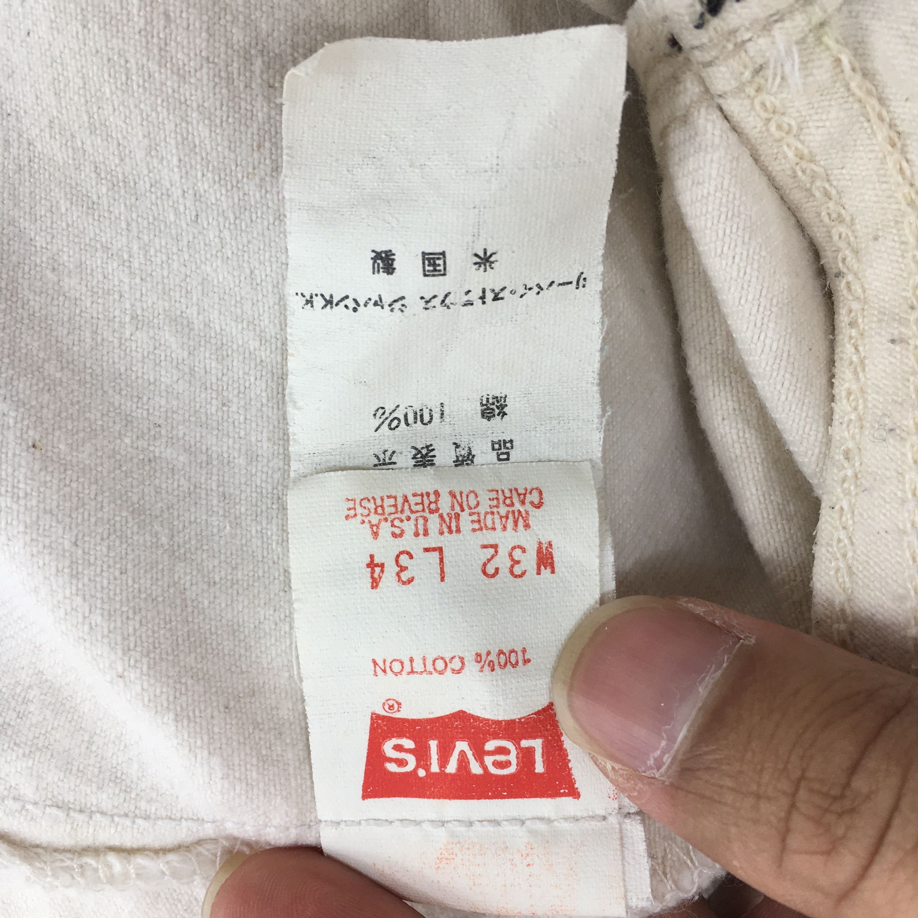 Levi's Size 30x30 Vintage 90s Levi's 501 Slim Skinny Jeans S1791 Size US 30 / EU 46 - 14 Thumbnail