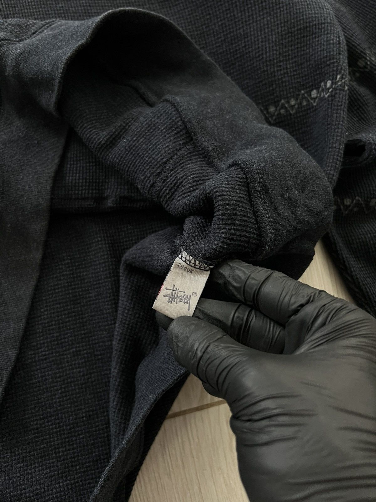 Stussy Vintage Stussy Stripe Hoodie Men’s Made in Hong Kong Large Size US L / EU 52-54 / 3 - 8 Thumbnail