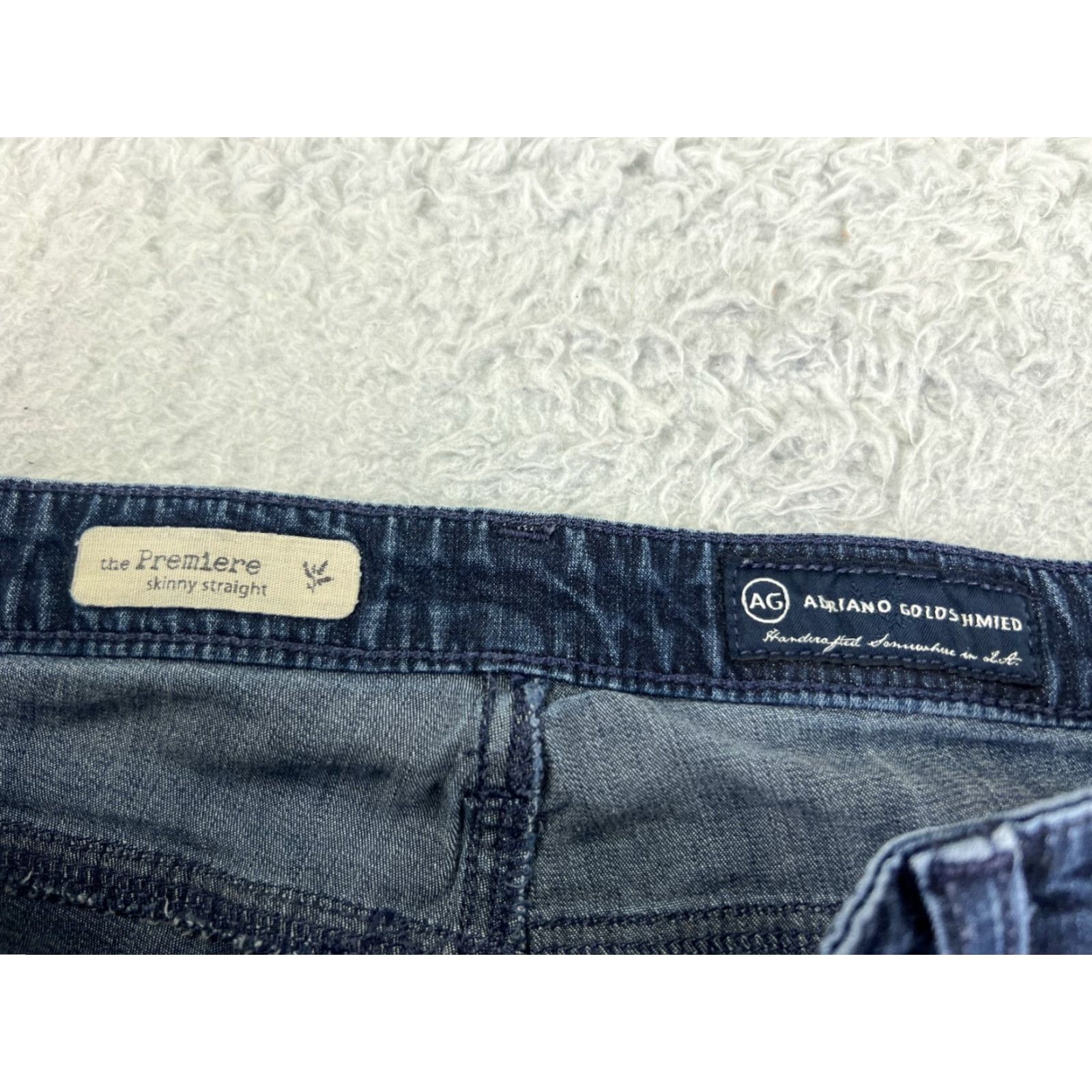 Denime AG Adriano Goldschmied Jeans Womens 30 Denim Blue 5-Pocket Size 30" / US 8 / IT 44 - 6 Thumbnail