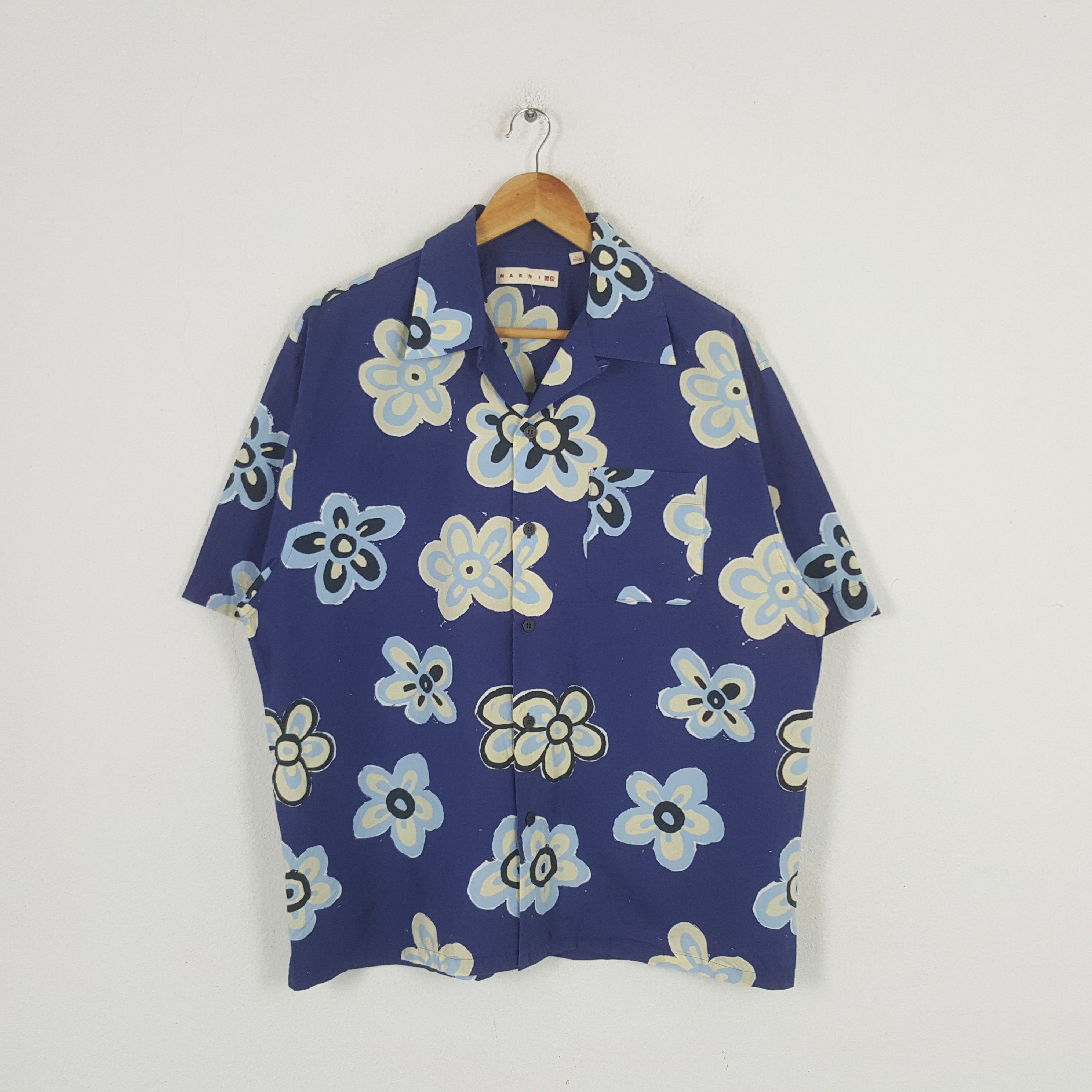 Uniqlo × Vintage Vintage Marni X Japanese Brand Shirt Button Up C276N64 Size US XL / EU 56 / 4 - 1 Thumbnail