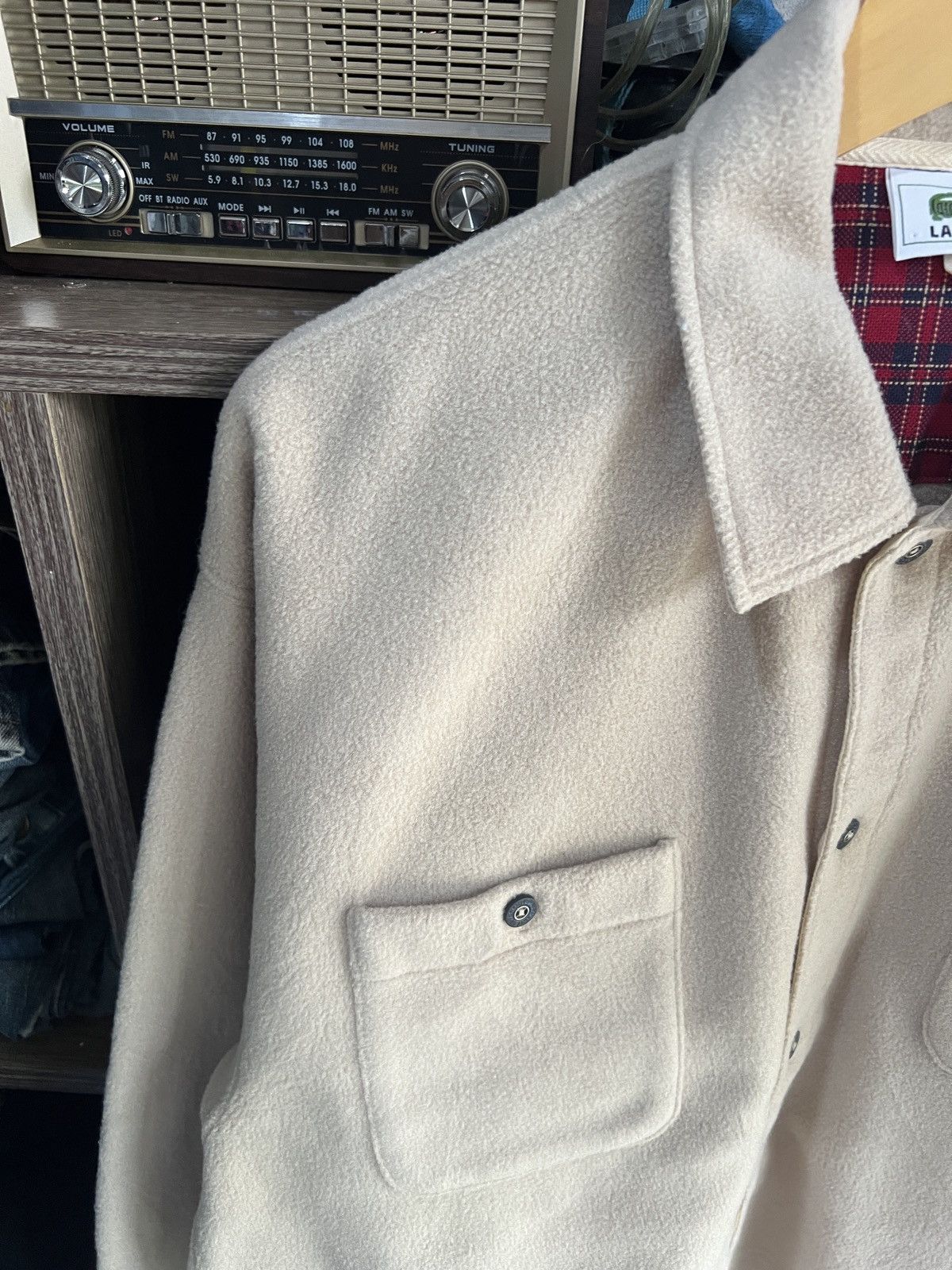 Lacoste 🔥Rare Lacoste Polartec Button Up Shirt Size US L / EU 52-54 / 3 - 5 Thumbnail