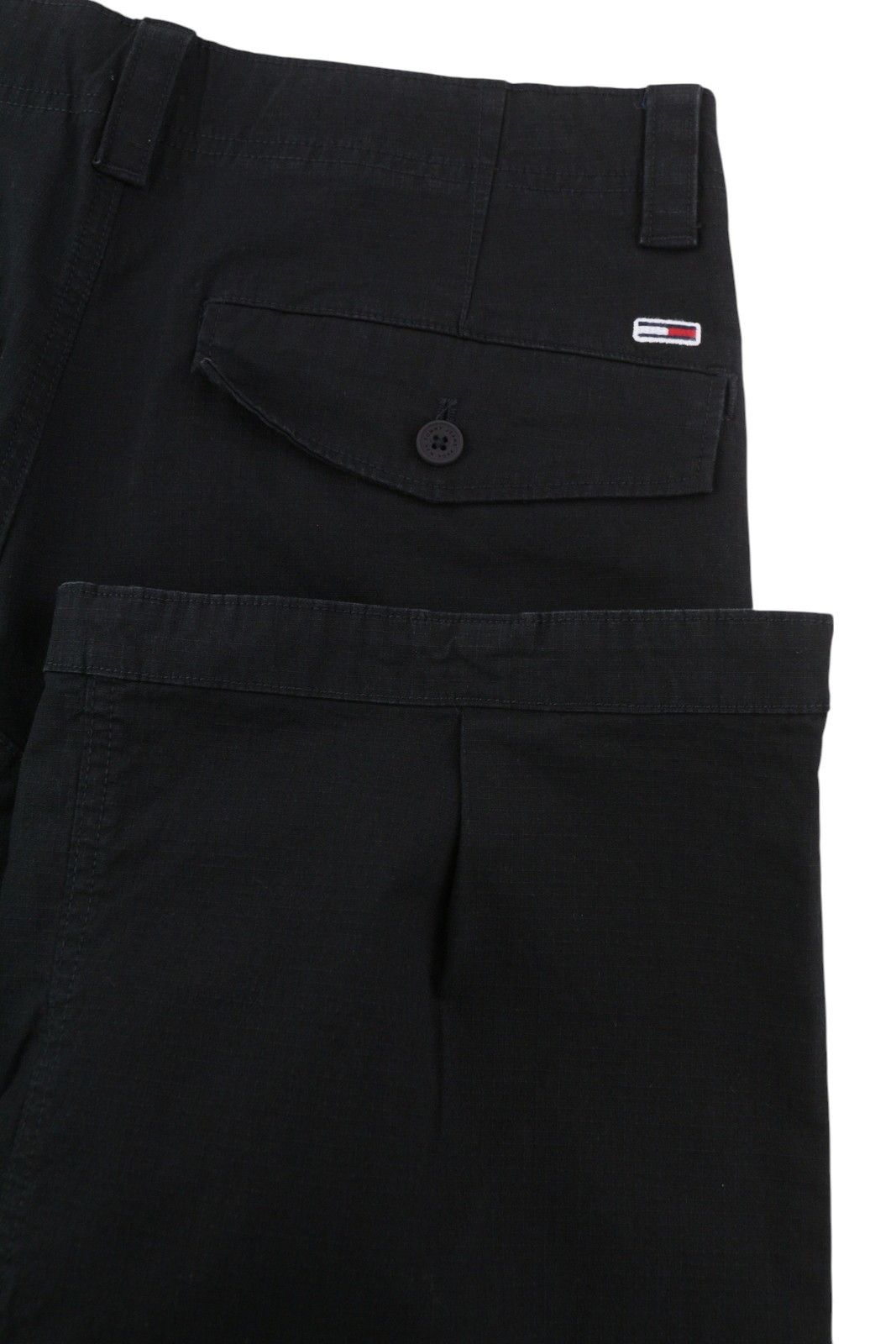 Tommy Hilfiger AIDEN BAGGY CARGO W31/L32 Black Regular Fit Trousers 85134 Size US 31 - 5 Thumbnail