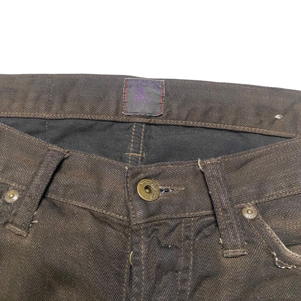 Prps PRPS Denim Coated Distressed Jeans Size US 29 - 6 Thumbnail