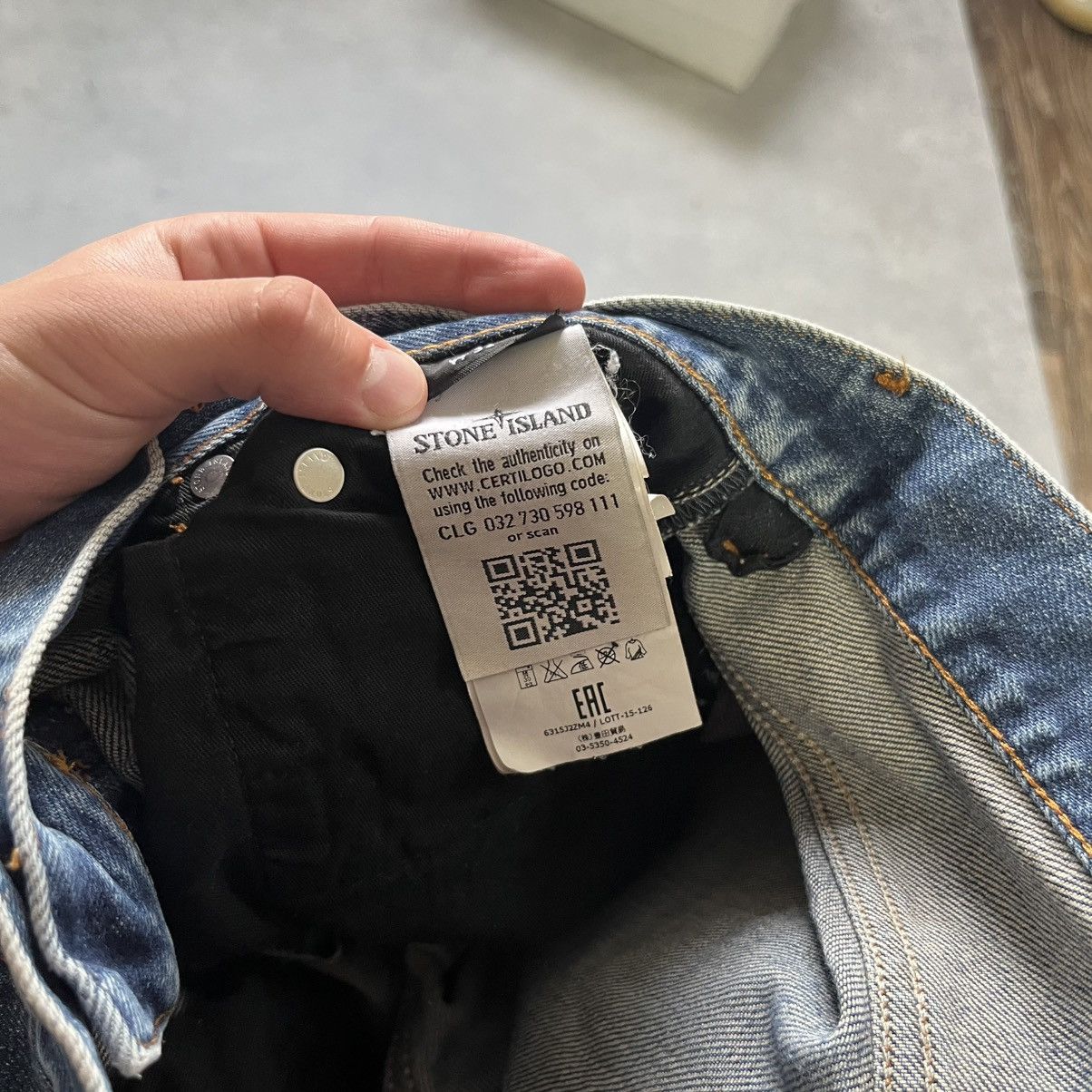 Stone Island Stone Island Jeans Denim Pants Vintage Logo y2k archive Size US 32 / EU 48 - 14 Thumbnail