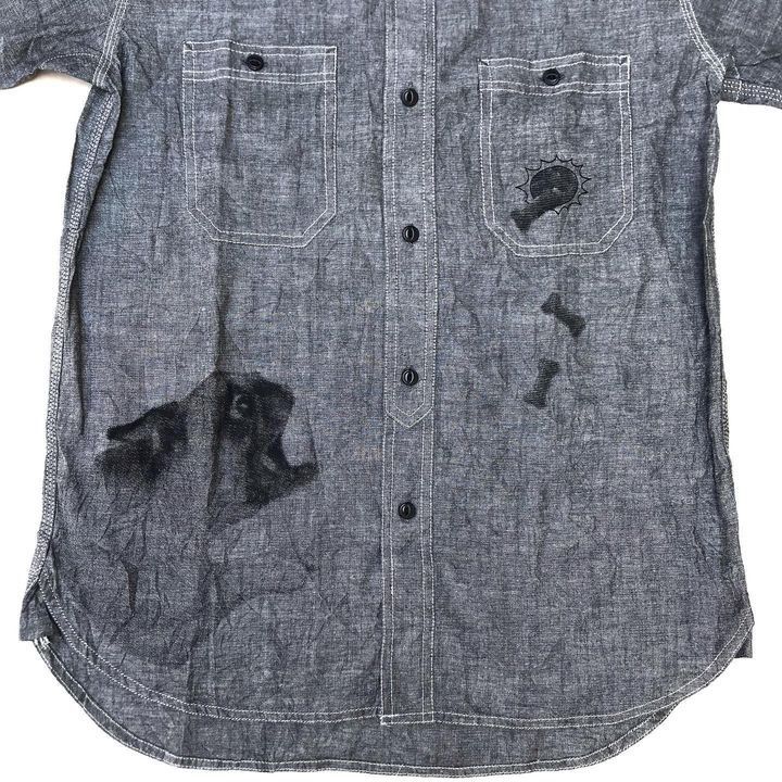 CPO × Japanese Brand Cab japan C.A.B Clothing Chambray Shirt Short Sleeve Japan Size US L / EU 52-54 / 3 - 4 Thumbnail