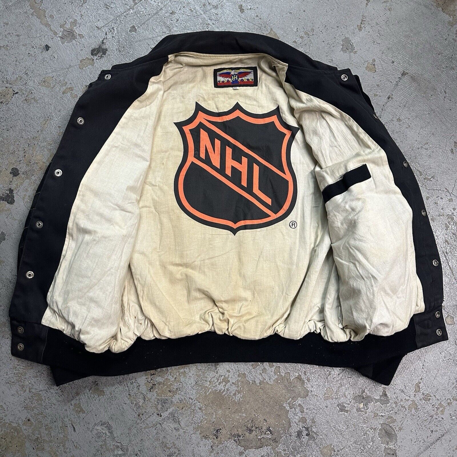 Jeff Hamilton × NHL × Vintage Vintage Jeff Hamilton San Jose Sharks Black Jacket XL Size US XL / EU 56 / 4 - 3 Thumbnail