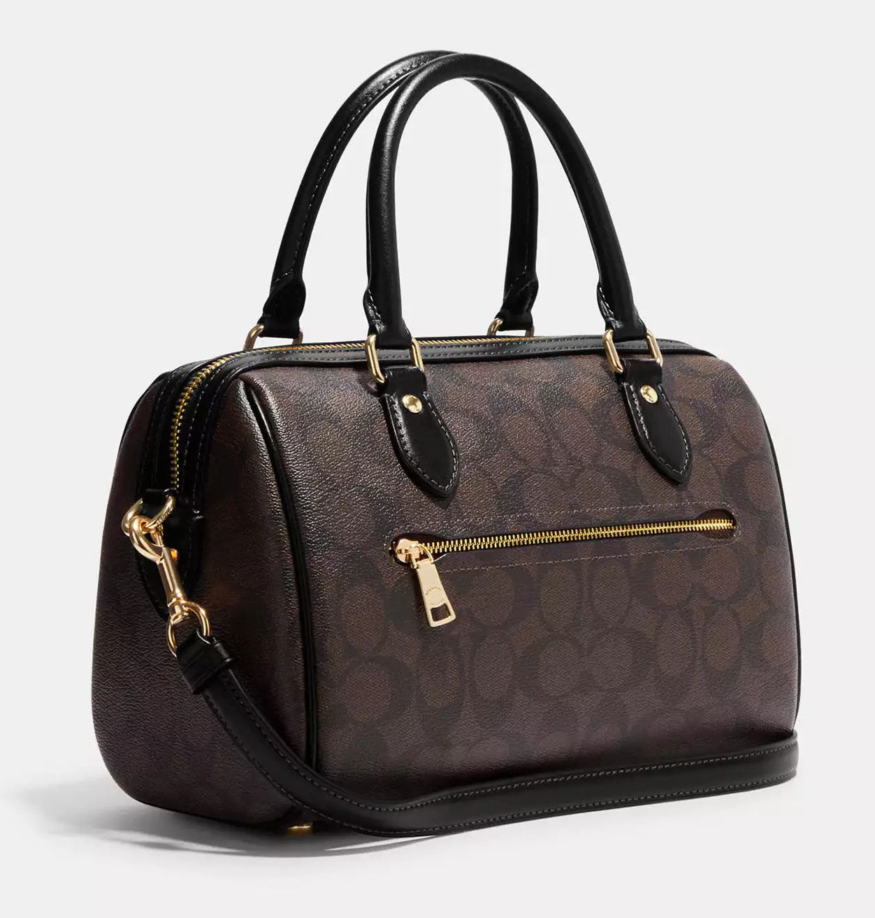 Coach Rowan Satchel Bag In Signature Canvas CH280 Size ONE SIZE - 4 Thumbnail