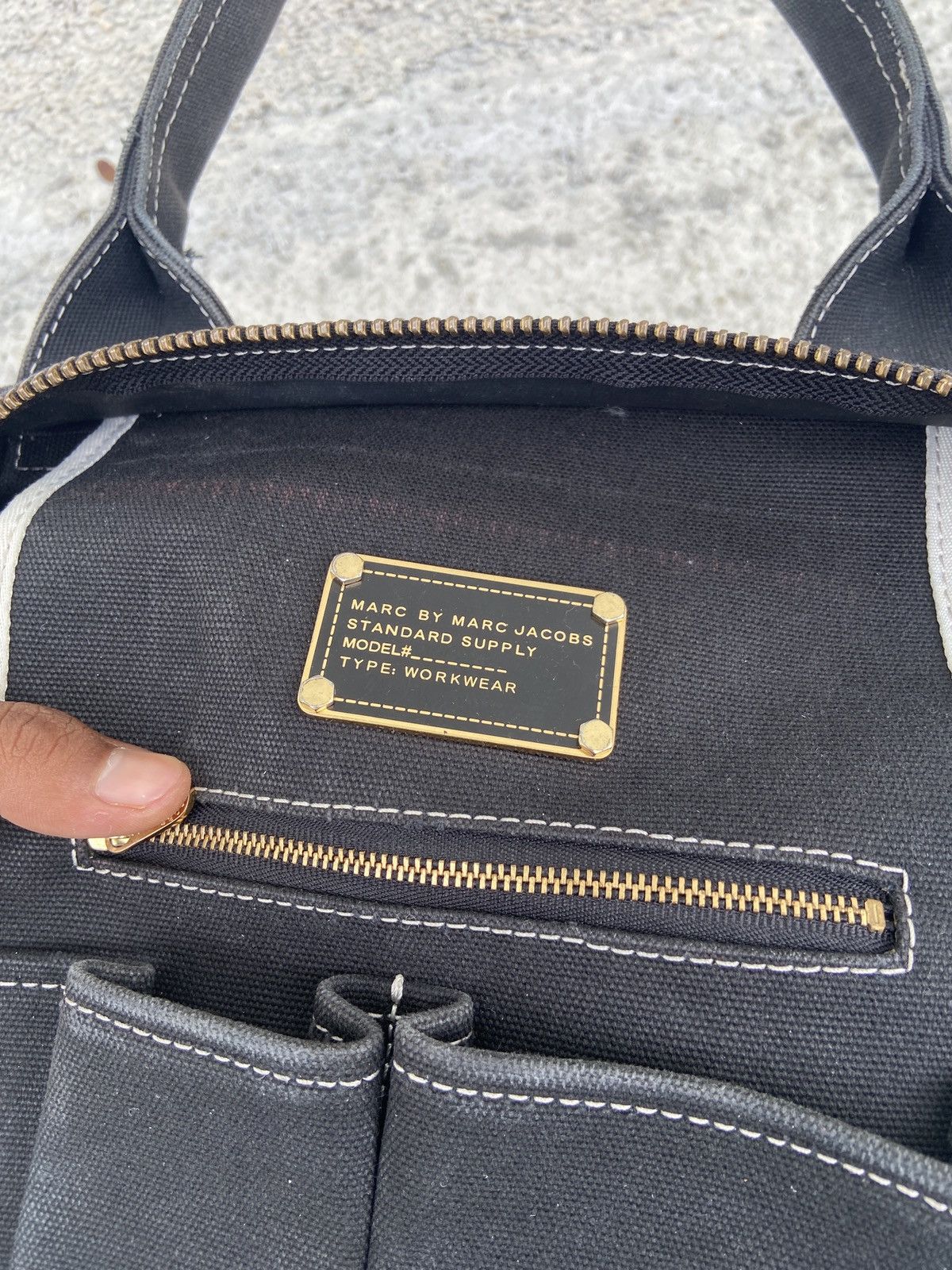 Jacobs By Marc Jacobs × Marc Jacobs × Marc by Marc Jacobs Workwear Marc Jacob Tote Bag Size ONE SIZE - 19 Thumbnail