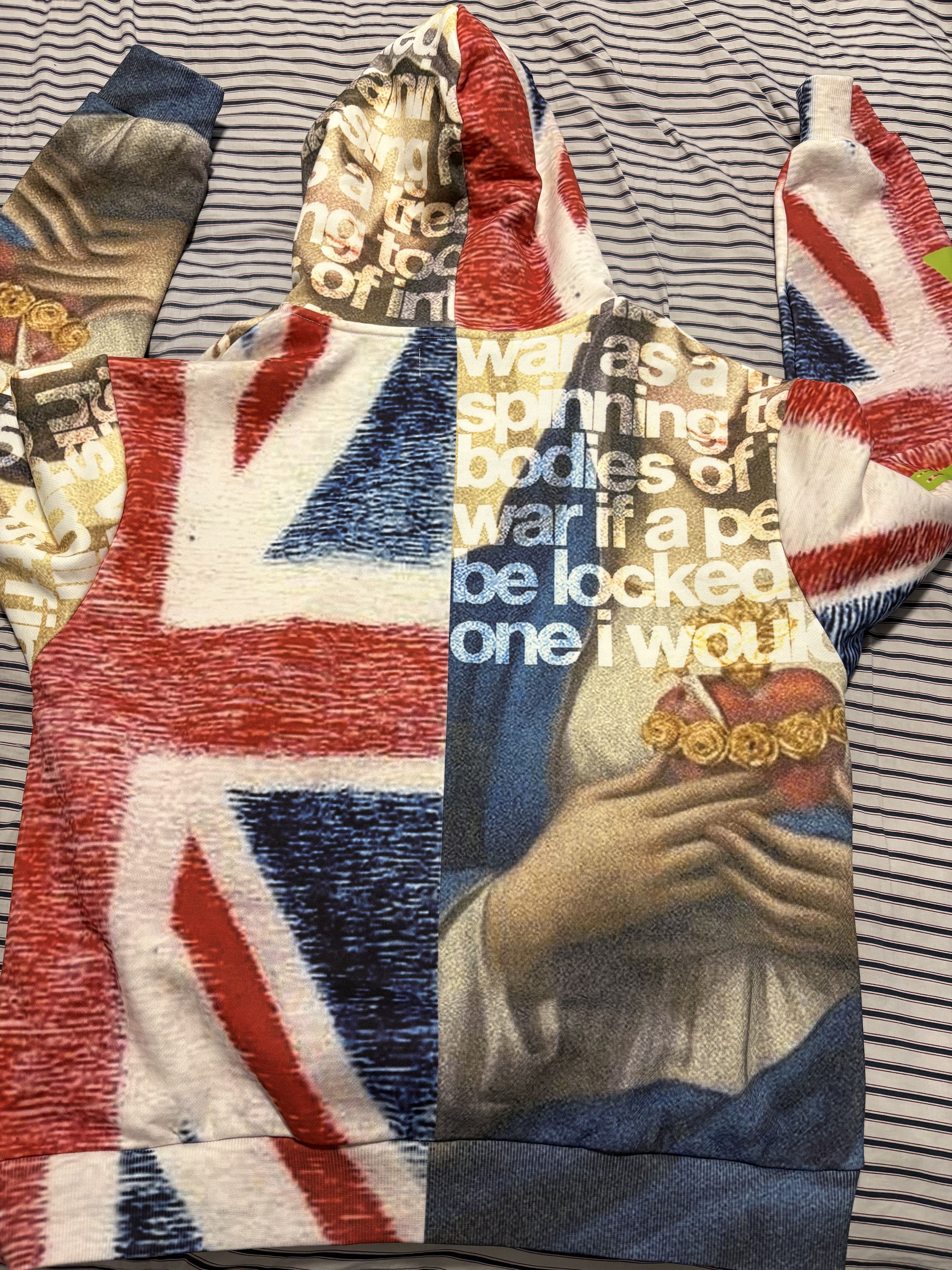 Other Peaceinwar x ihatestars Flag zipup Size US L / EU 52-54 / 3 - 3 Thumbnail