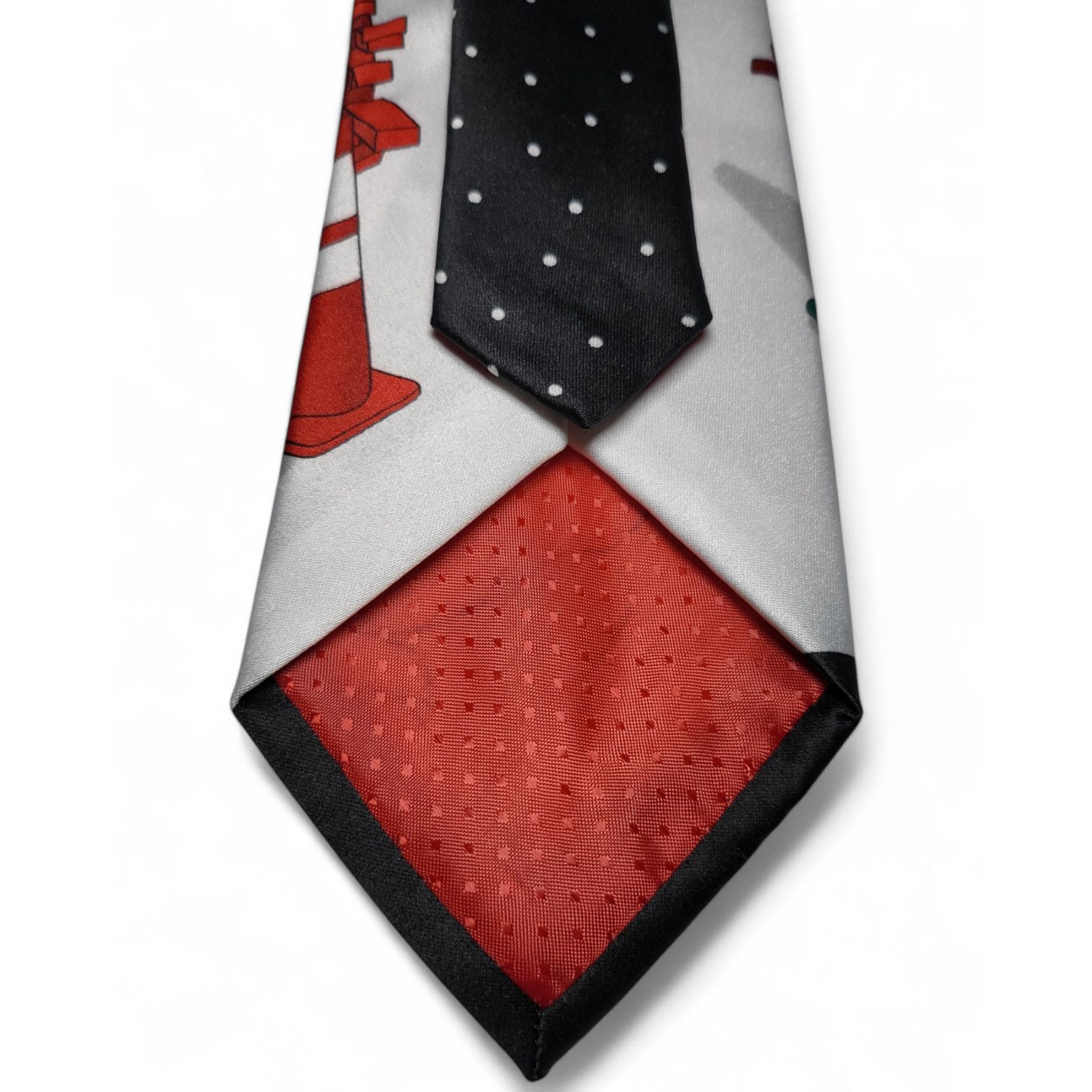 Other NWT Holiday Traditions Reindeer at Work Christmas Neck Tie Size ONE SIZE - 4 Thumbnail