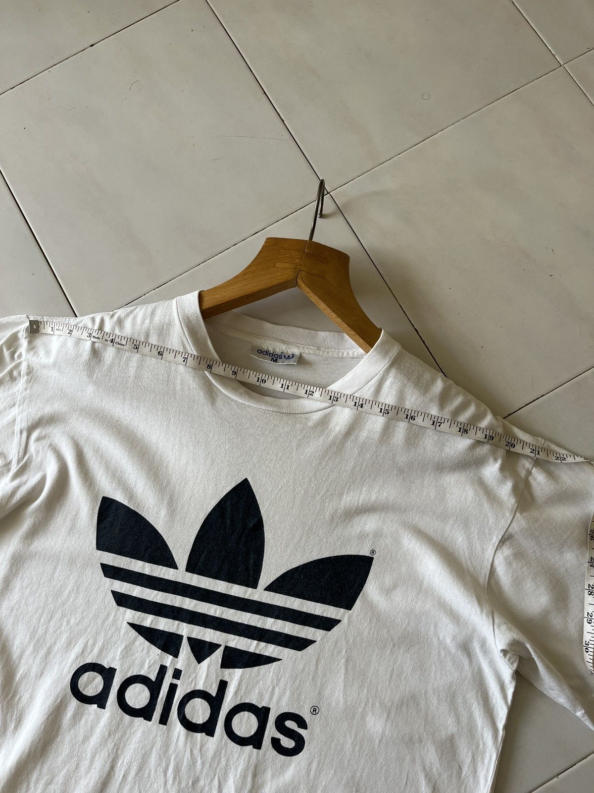 Adidas Vintage Adidas Trefoil Mirror Print Size US M / EU 48-50 / 2 - 15 Thumbnail