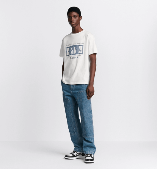 Dior o1w1db11225 493D18 Carpenter Jeans in Blue Size US 34 / EU 50 - 4 Thumbnail