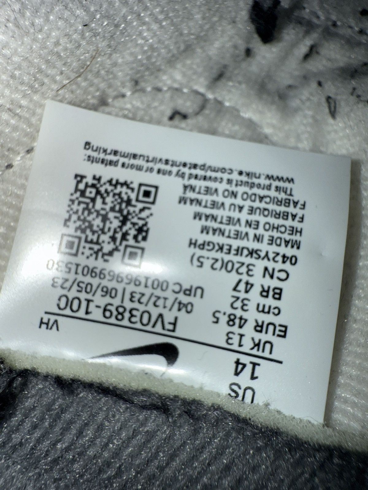 Nike Nike Dunk Low - Reflective Grey (GS) Size US 14 / EU 47 - 6 Thumbnail