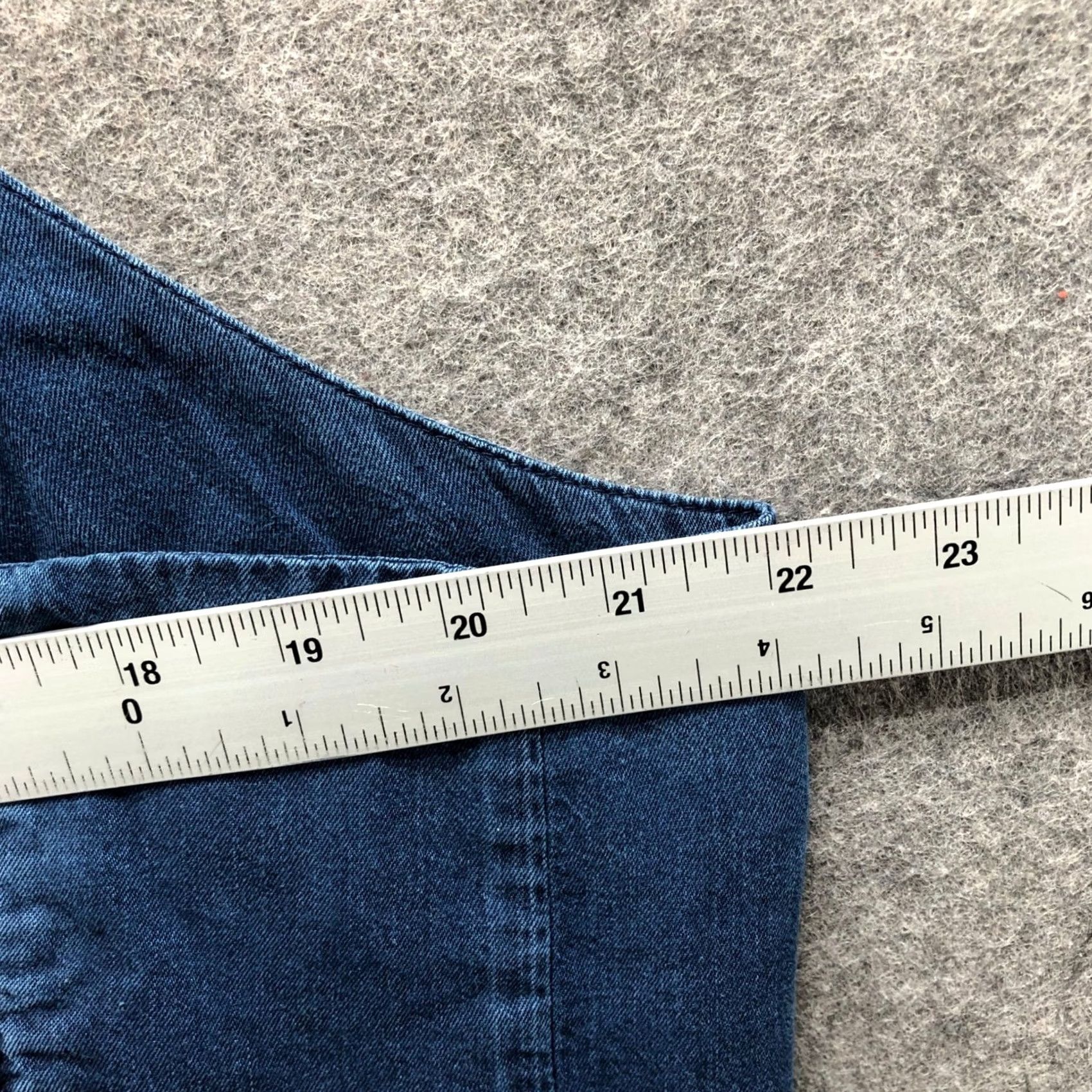 Old Navy Old Navy Sleeveless Cami Romper Women 2XL Dark Blue Chambray Lyocell Square Neck Jumper One-Piece Casual Light Weight Summer Spring Solid Size 40" / US 18 - 5 Thumbnail