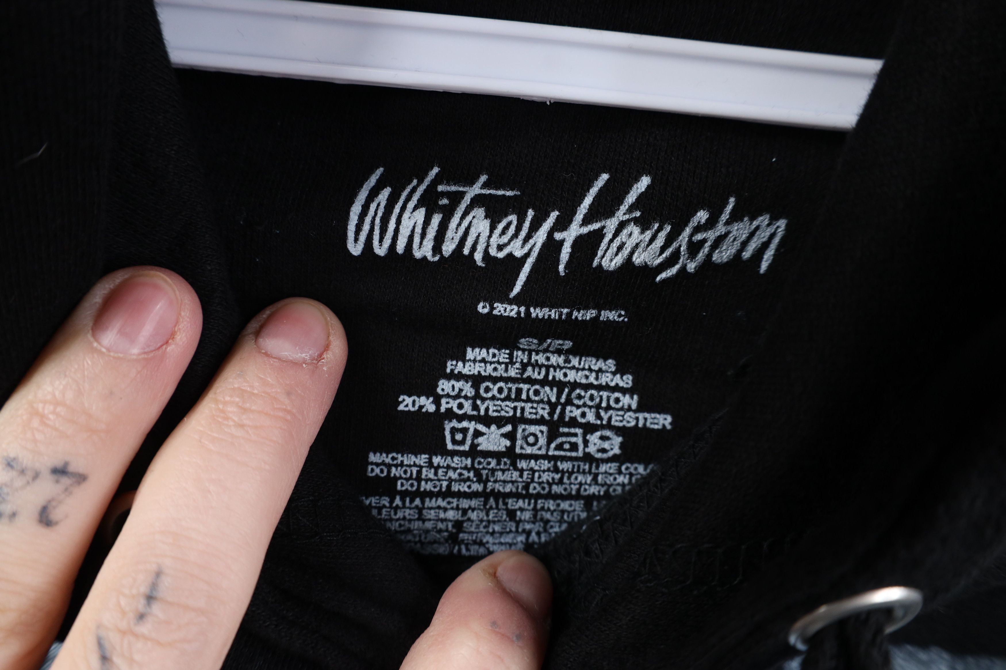 Vintage Deadstock Vintage Y2K Whitney Houston Hoodie Sweatshirt Size US S / EU 44-46 / 1 - 9 Thumbnail
