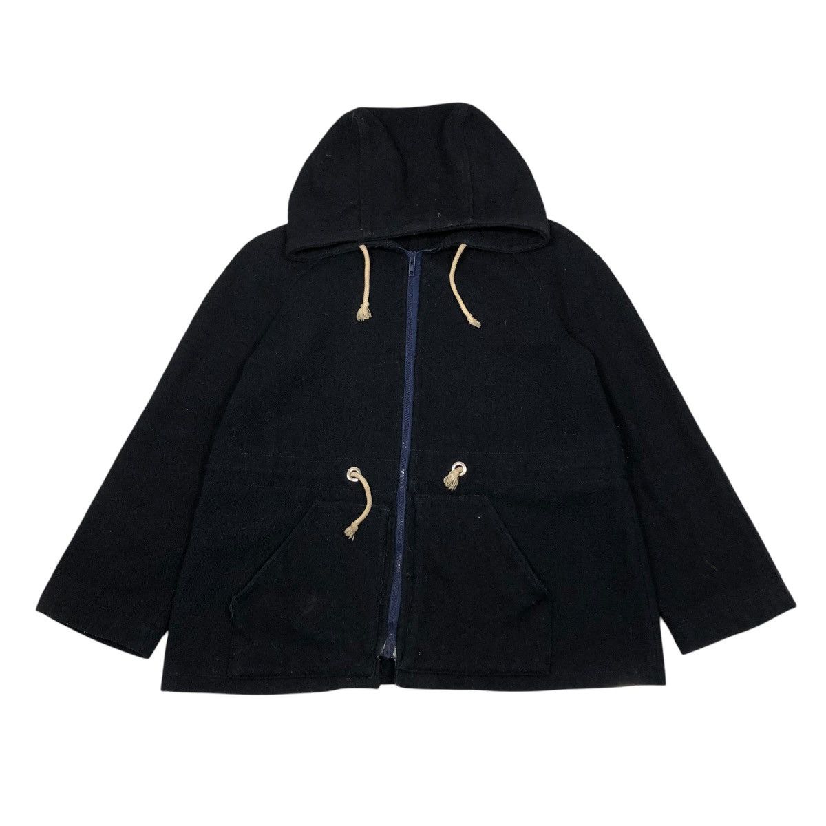 Vintage 🔥VINTAGE WOOL ZIPPER JACKET LE MINOR MADE IN FRANCE Size US M / EU 48-50 / 2 - 1 Thumbnail