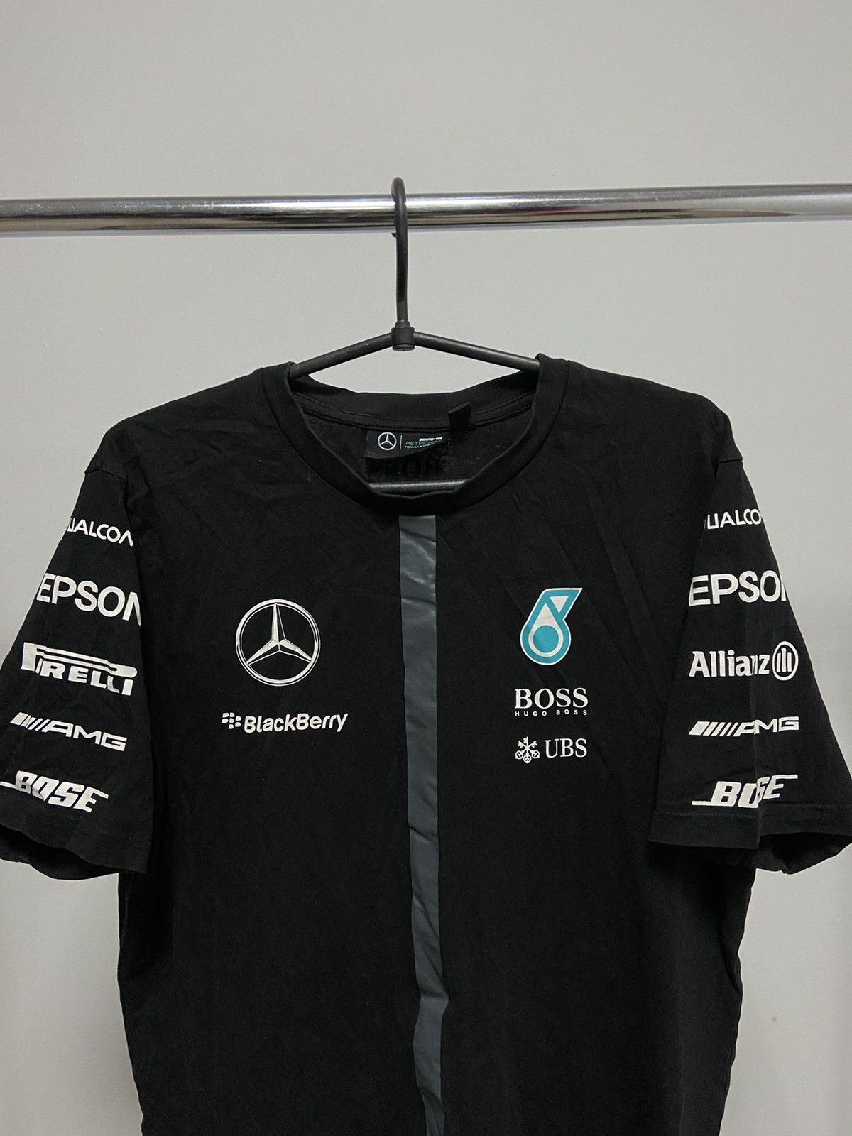 Mercedes-Benz × Vintage Mercedes Benz Racing t shirt Big Logo petronas Size US M / EU 48-50 / 2 - 4 Thumbnail