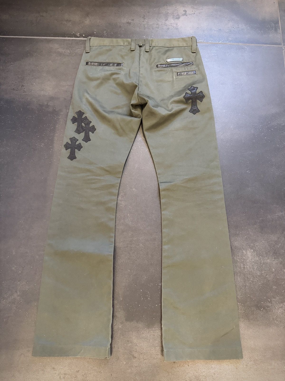 Chrome Hearts Chrome Hearts Patched Chino Pants Size US 29 - 6 Thumbnail