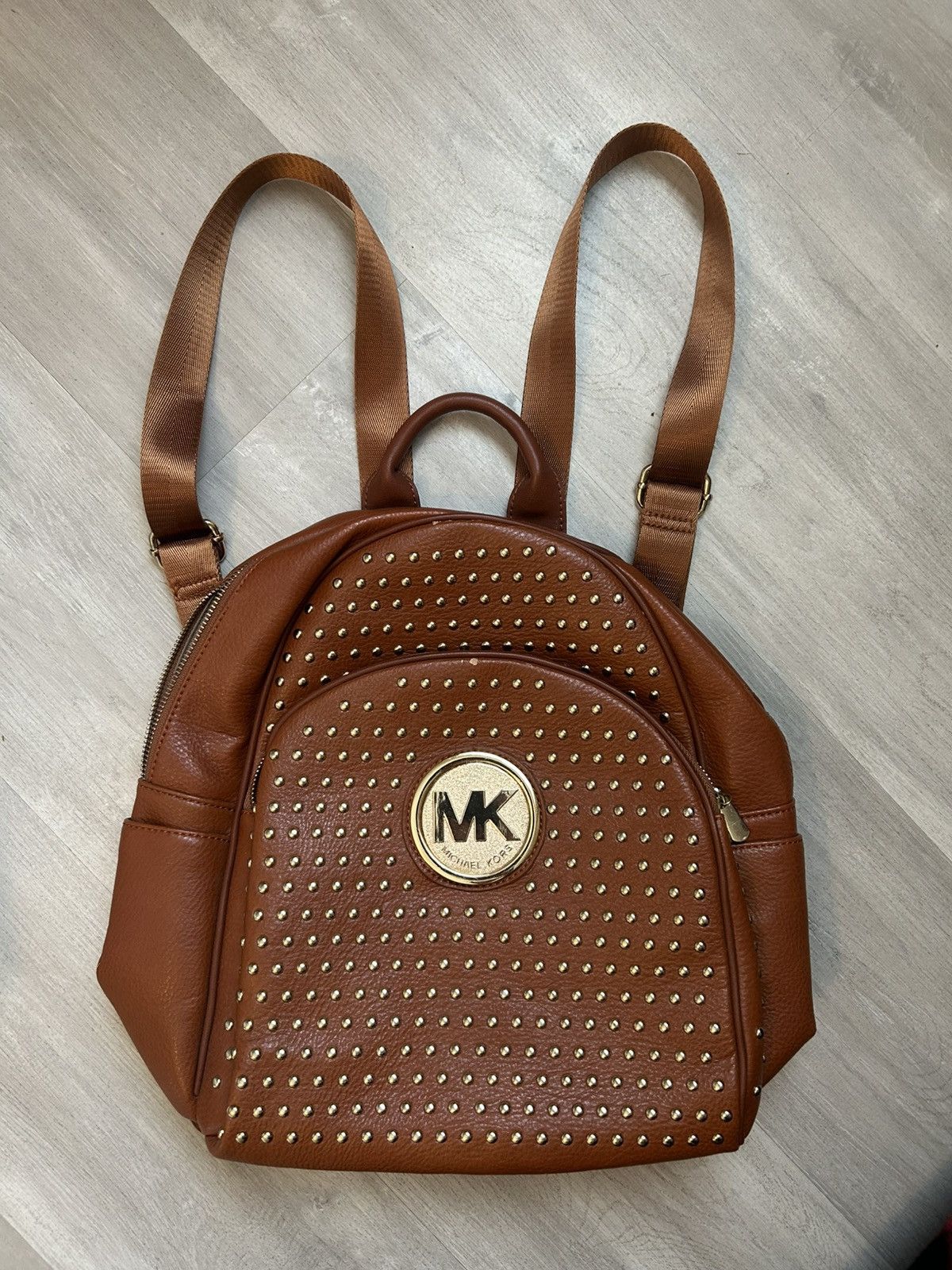 Michael Kors Micheal Kora Studded Backpack Size ONE SIZE - 1 Thumbnail