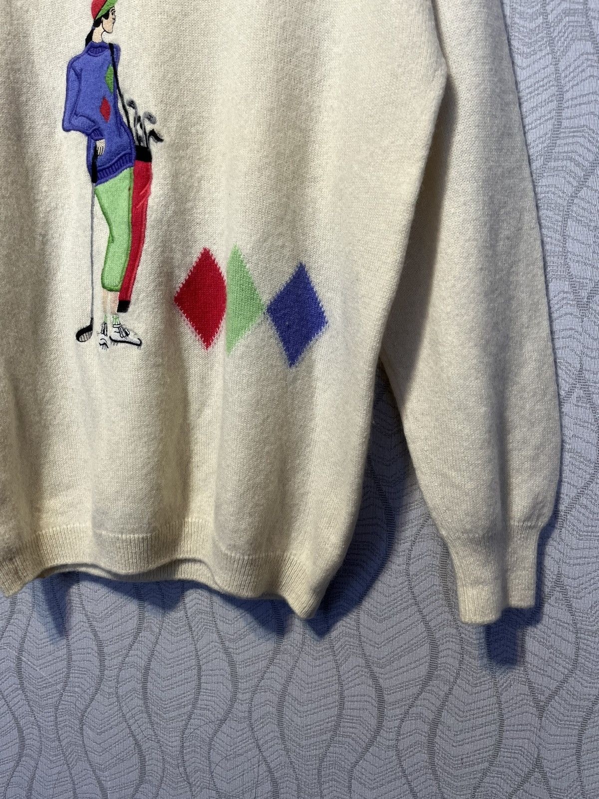 Pringle Of Scotland × Vintage Vintage Pringle of Scotland Sport 100% Pure Wool Sweater Size US M / EU 48-50 / 2 - 3 Thumbnail