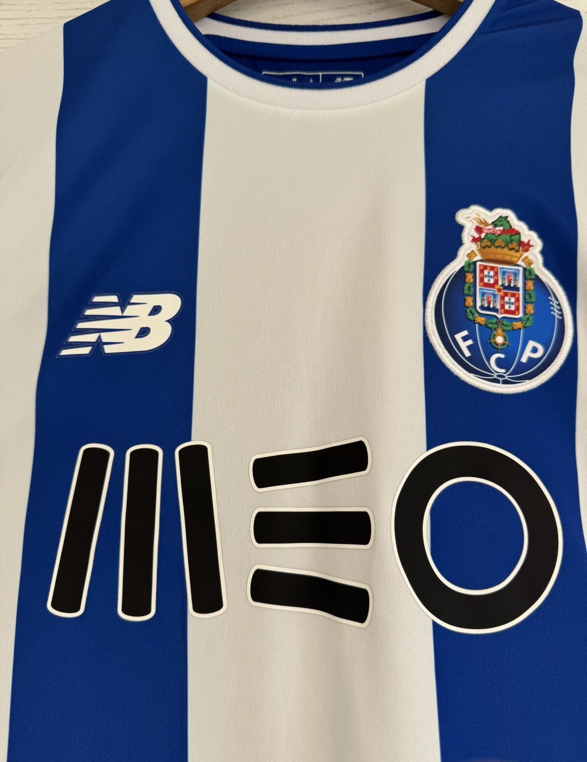 New Balance Porto 2017-2018 Home Soccer Jersey Football Kit Shirt Size US M / EU 48-50 / 2 - 6 Thumbnail