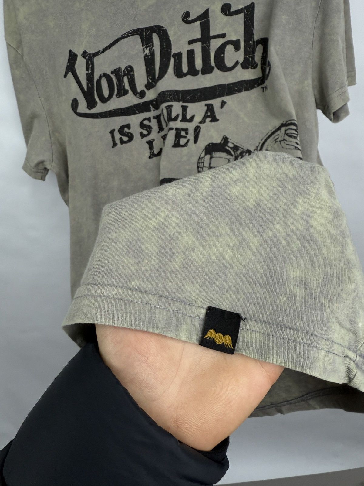 Von Dutch 🇺🇸 Vintage 90s Von Dutch Motorcycle Choppers T-Shirt Rare Size US XL / EU 56 / 4 - 8 Thumbnail