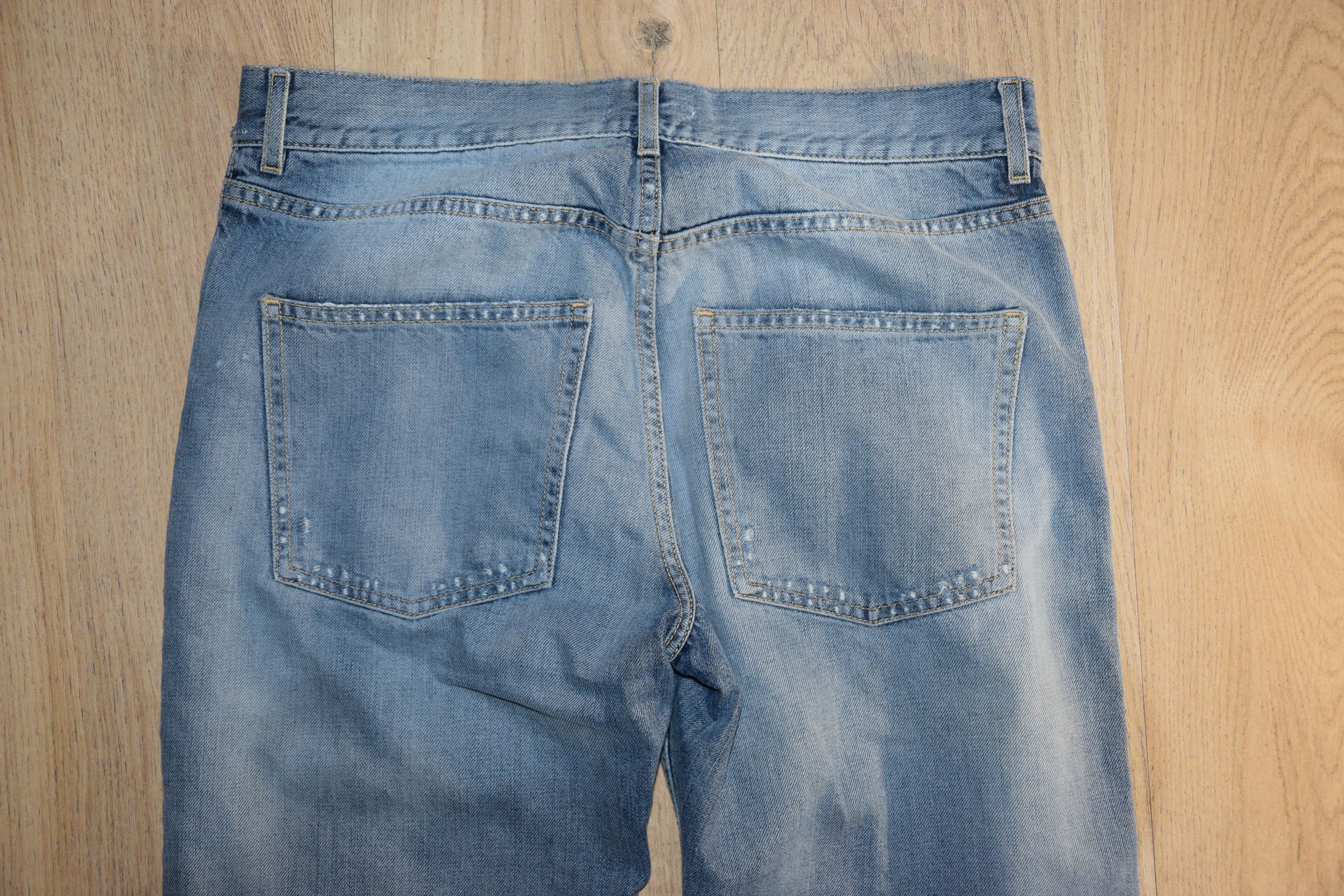 Acne Studios Acne Studios Water Jeans Size 26/32 Raw Hem Light Wash Size 28" / US 6 / IT 42 - 4 Thumbnail