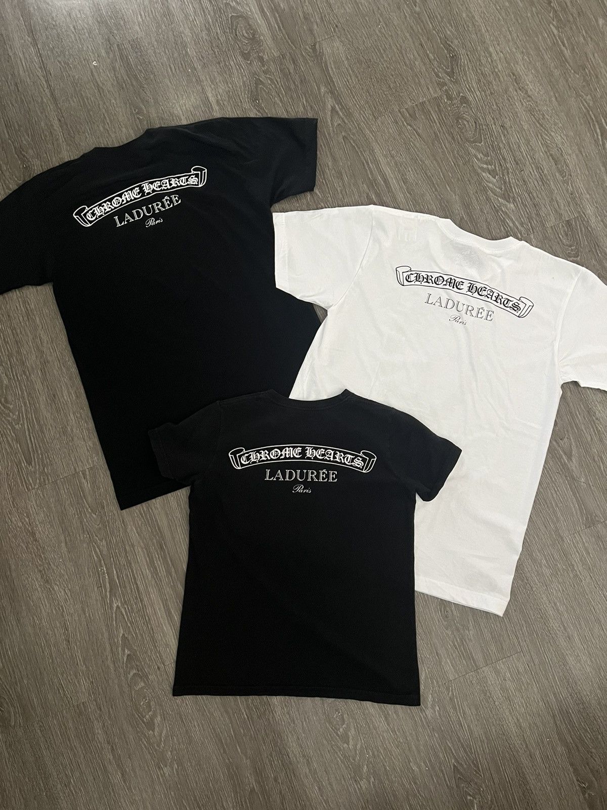 Chrome Hearts 2015 Chrome Hearts Matty Boy Ladurée Paris Pastry Tee Medium Size ONE SIZE - 11 Thumbnail