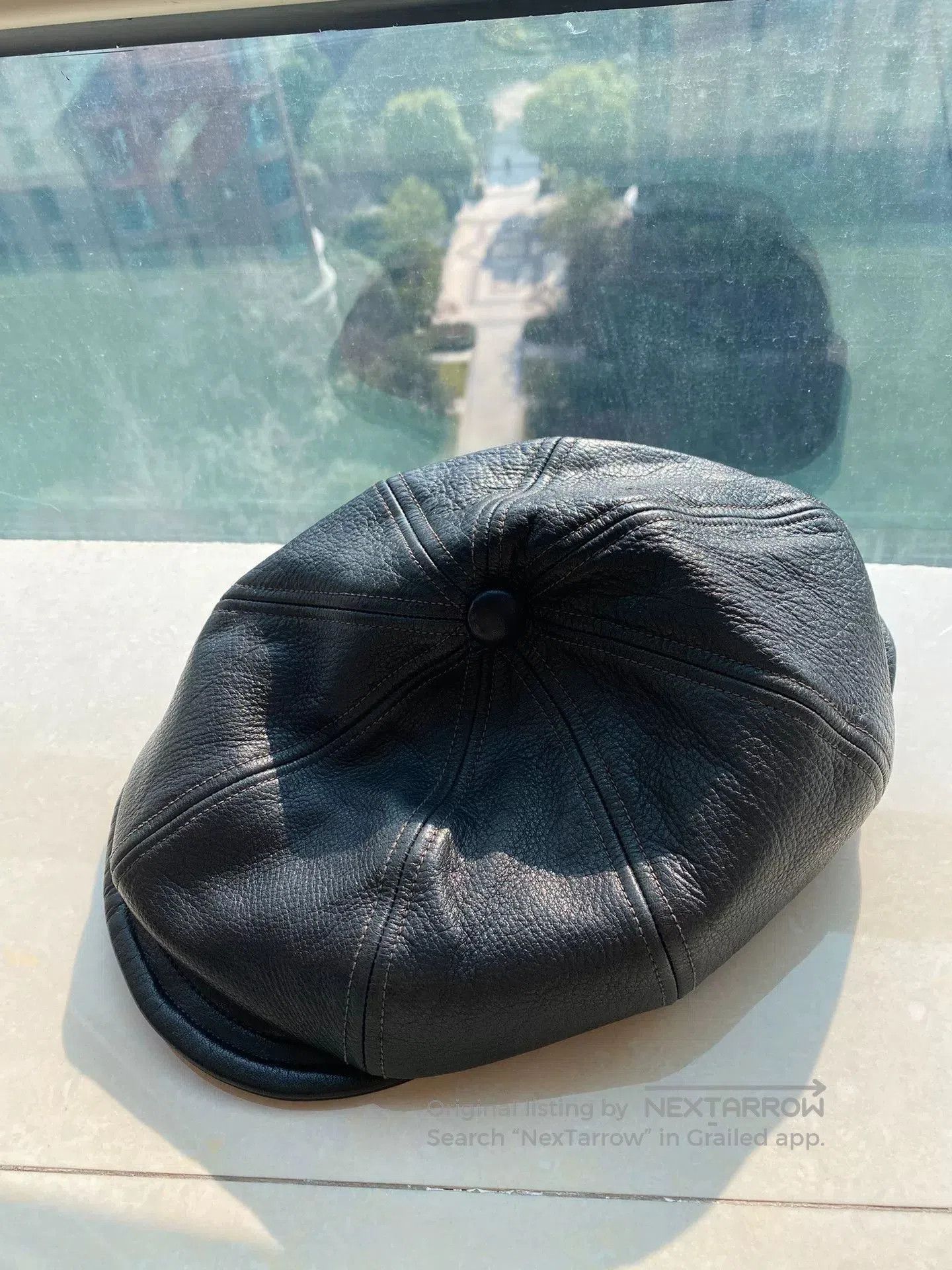 Freewheelers freewheelers leather derby hat cap. Size ONE SIZE - 2 Thumbnail