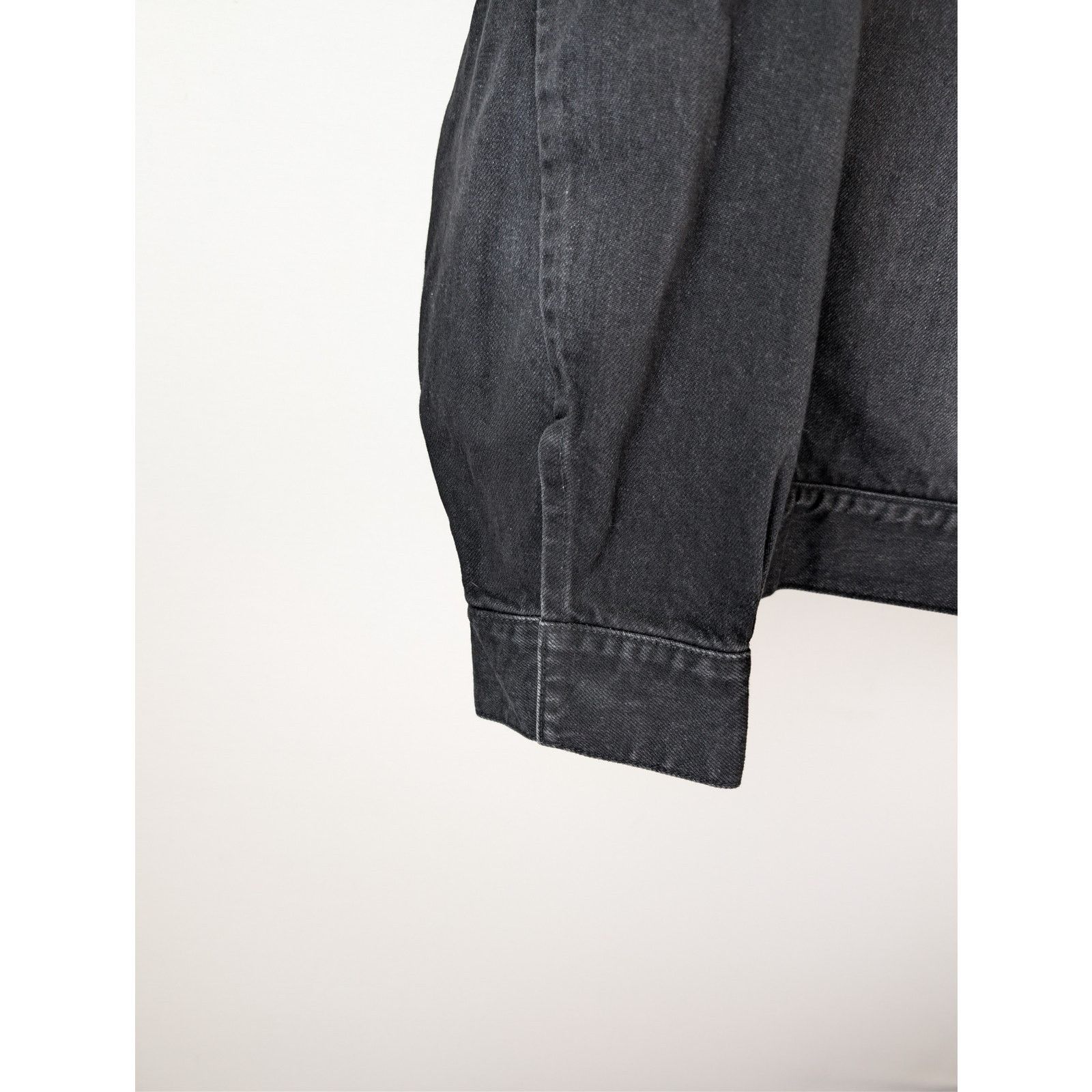 Fear of God o1rshd1 Canvas Utility Trucker Denim Jacket in Black Size US XL / EU 56 / 4 - 6 Thumbnail