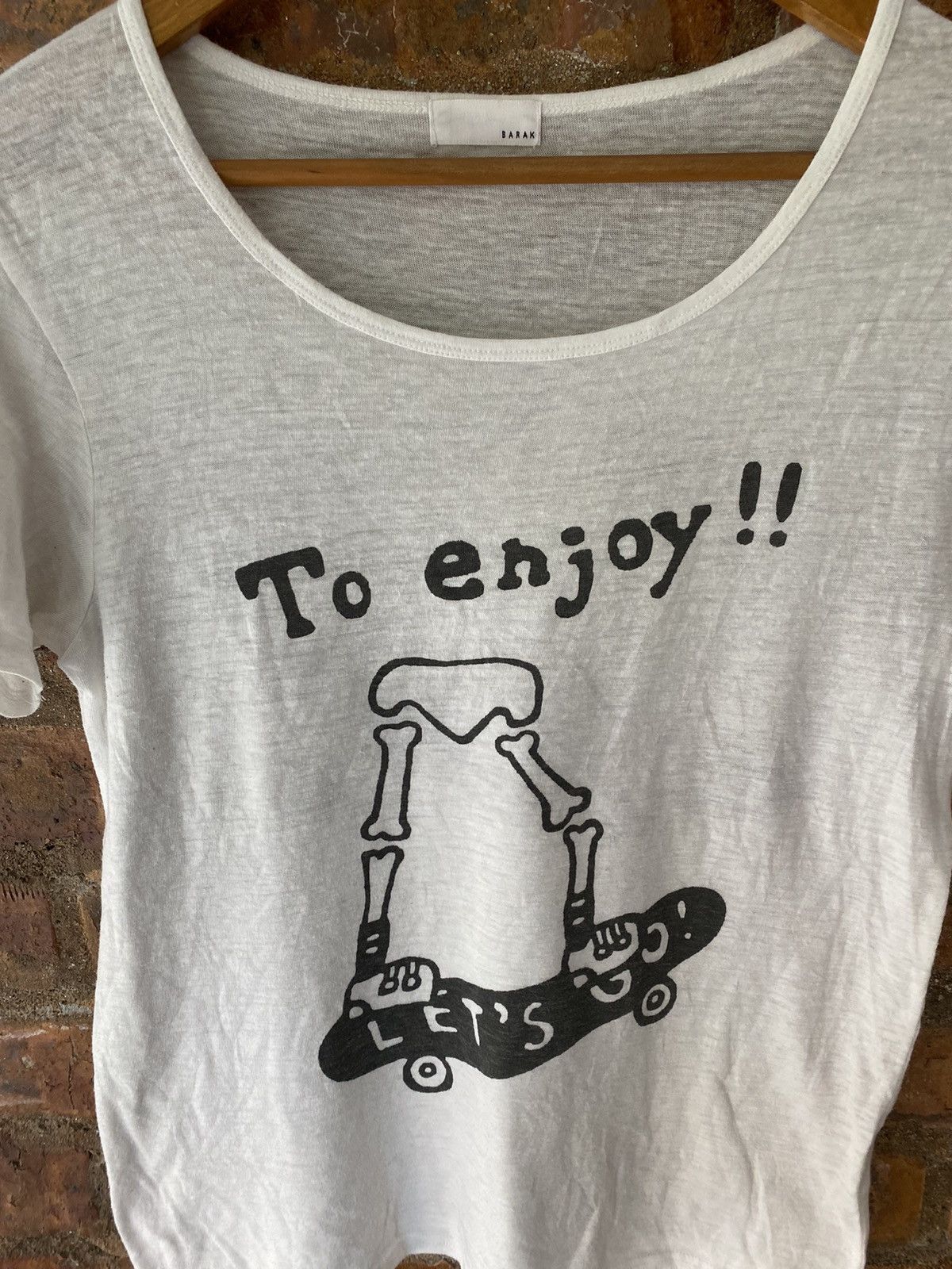 Japanese Brand Barak japan Skate and destroy tee Made in japan Size US S / EU 44-46 / 1 - 3 Thumbnail