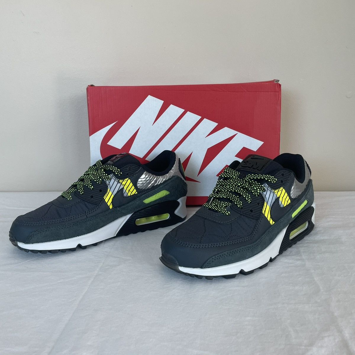 Nike Nike Air Max 90 3M Pack Mens US Size 7.5 CZ2975-002 Size US 7.5 / EU 40-41 - 5 Thumbnail