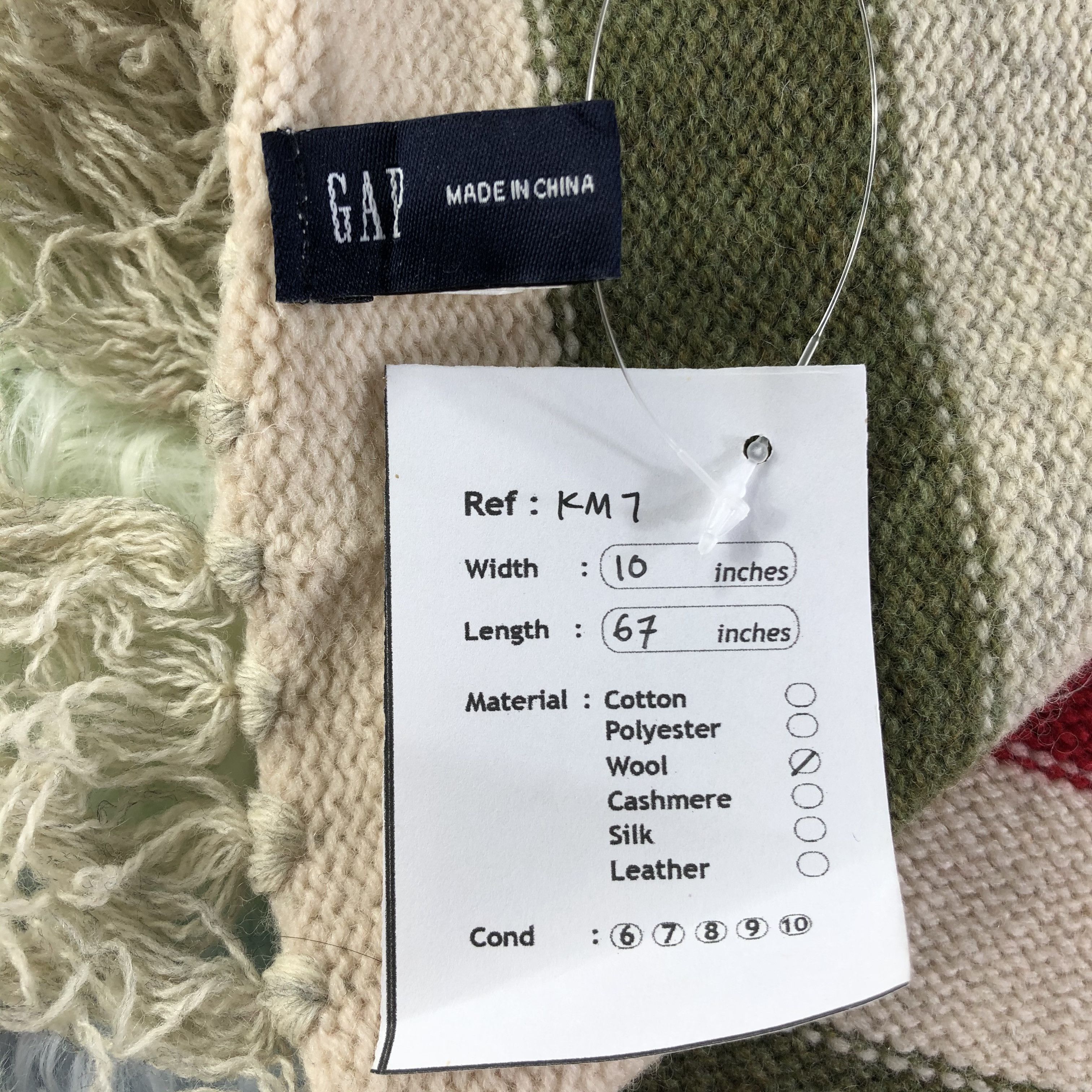 Gap Gap Multiclor Scarf / Muffler / Neckwear - KM7 Size ONE SIZE - 10 Thumbnail