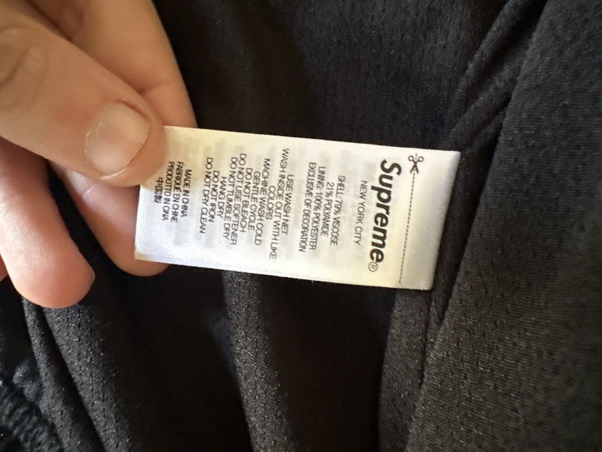 Supreme Supreme Crushed Velvet Track Jacket Black Large Size US L / EU 52-54 / 3 - 3 Thumbnail