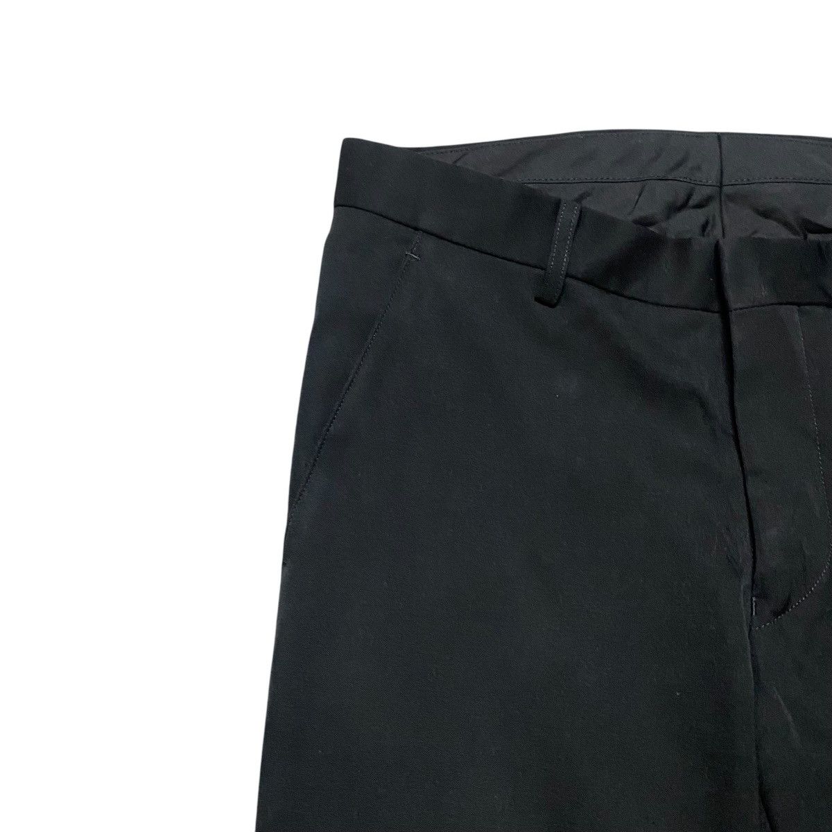 Japanese Brand Lithium Homme Virgin Wool Trousers Slim Low Rise Size US 29 - 6 Thumbnail