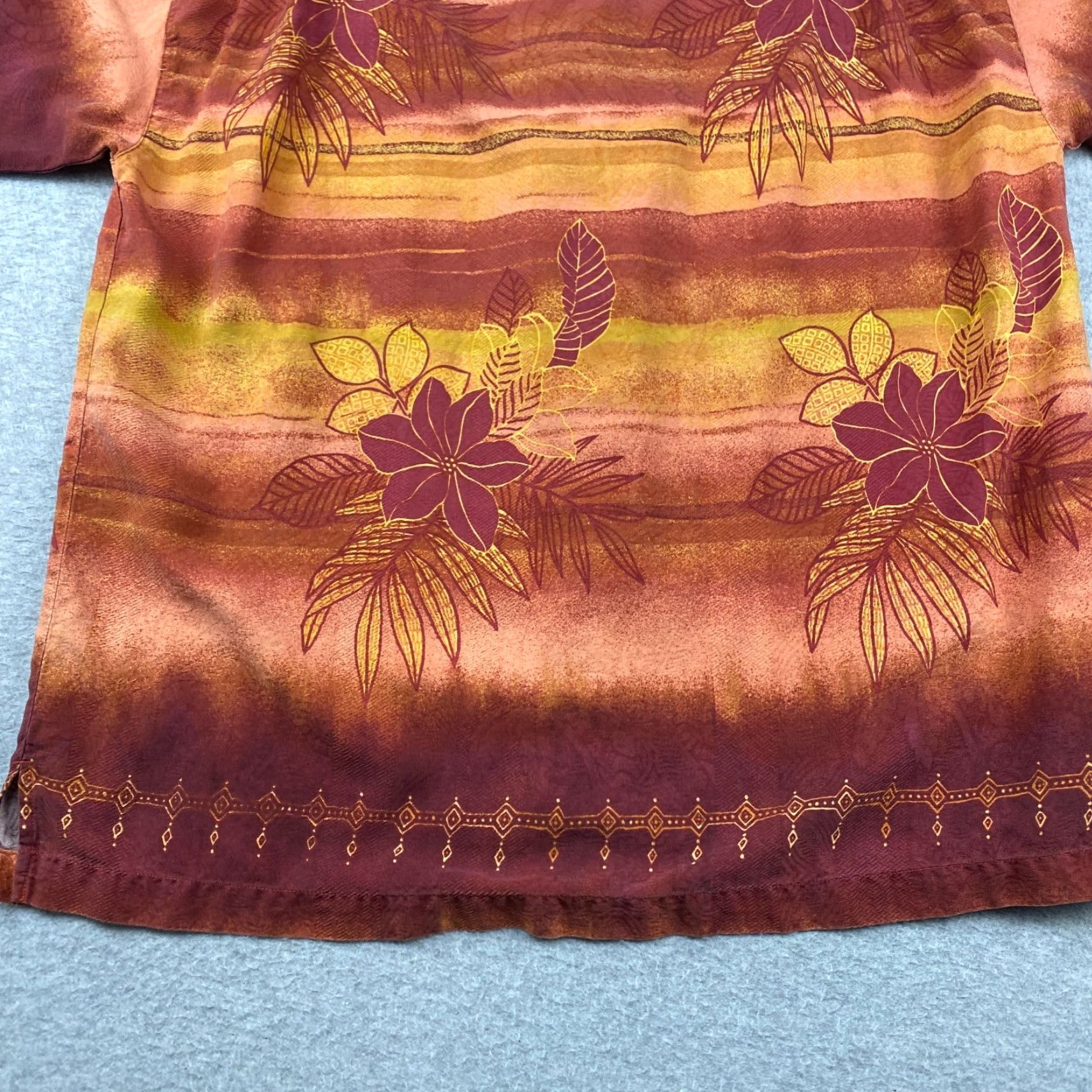 Tommy Bahama Tommy Bahama Shirt Mens XL Multicolor Silk Button-Up Hawaiian Short Sleeve Size US XL / EU 56 / 4 - 7 Thumbnail