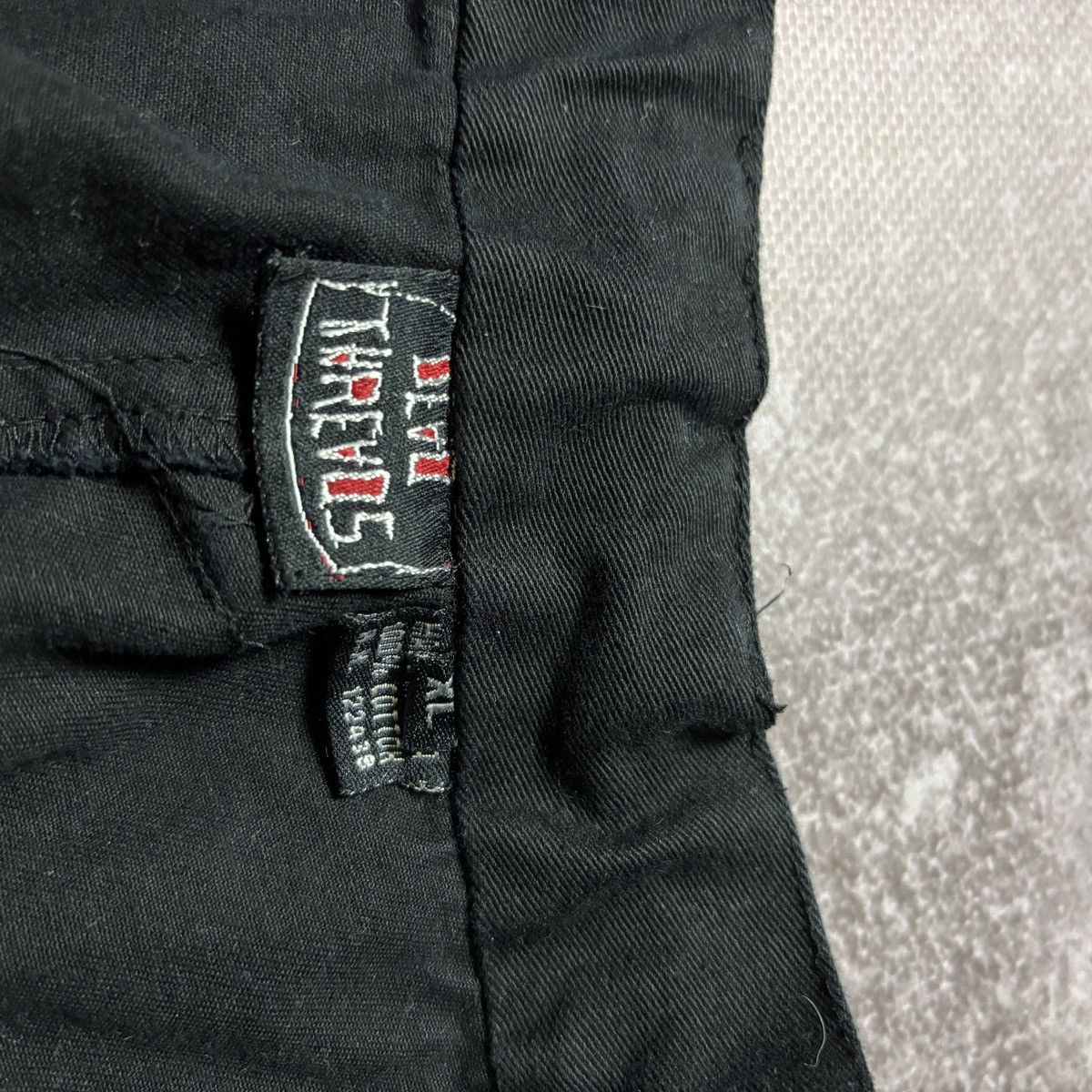 Japanese Brand Y2K tripp nyc type shorts avant garde gothic if six was nine Size US 31 - 6 Thumbnail