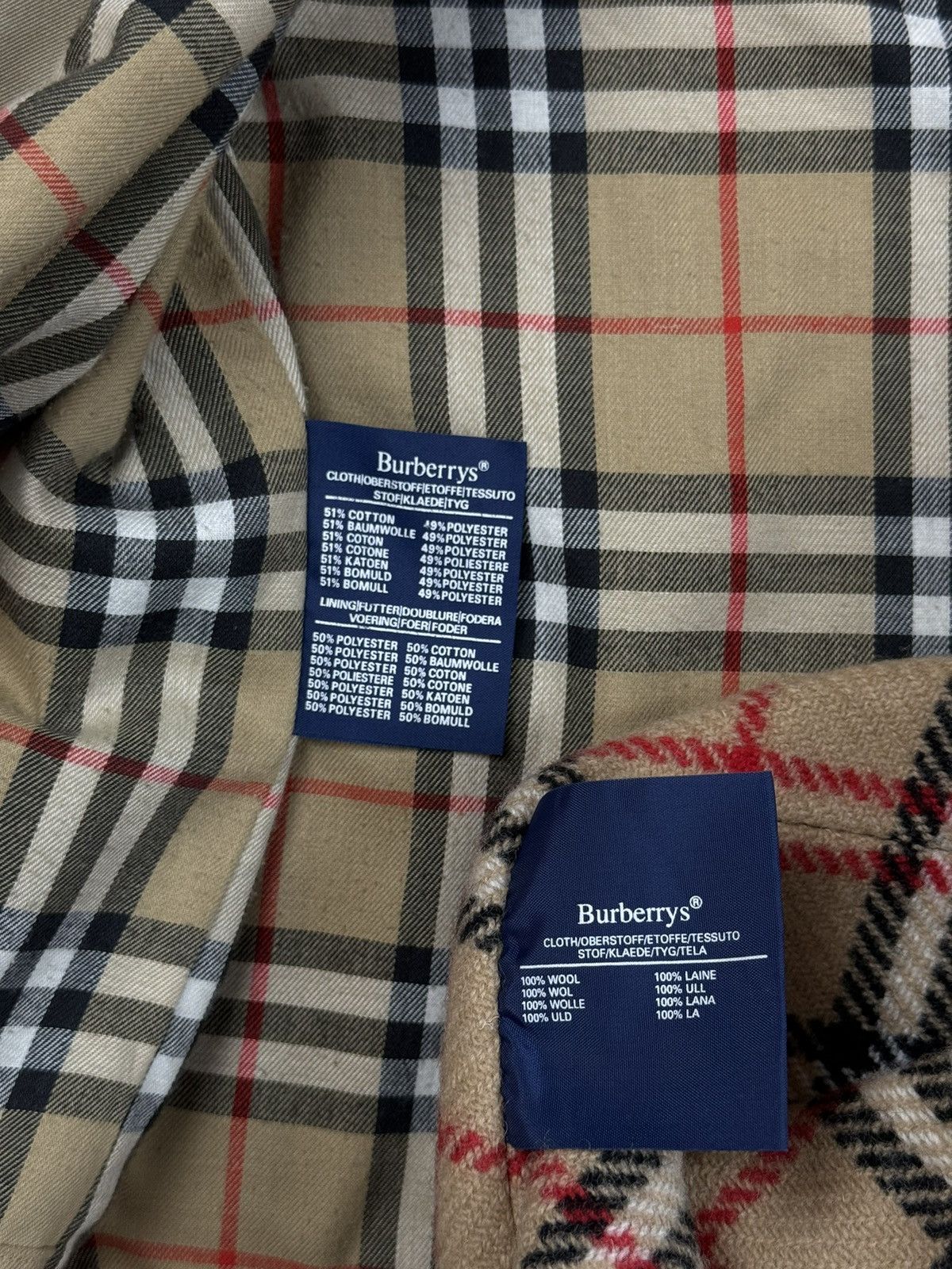 Burberry Vintage trench coat Burberry original luxury streetwear item Size L / US 10 / IT 46 - 5 Thumbnail