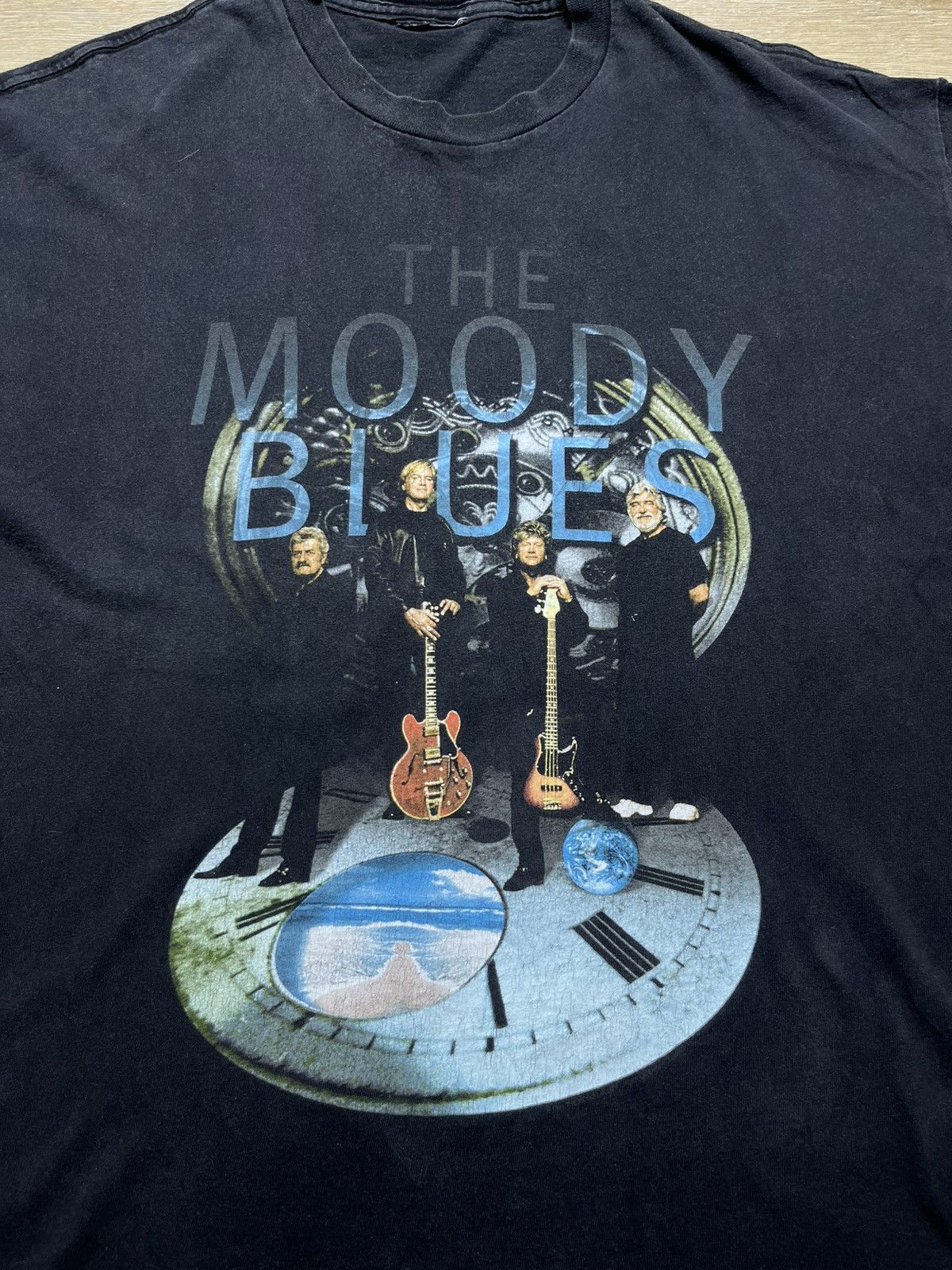 Band Tees VINTAGE GIANT THE MOODY BLUES 1990 T-SHIRT Size US XL / EU 56 / 4 - 2 Thumbnail