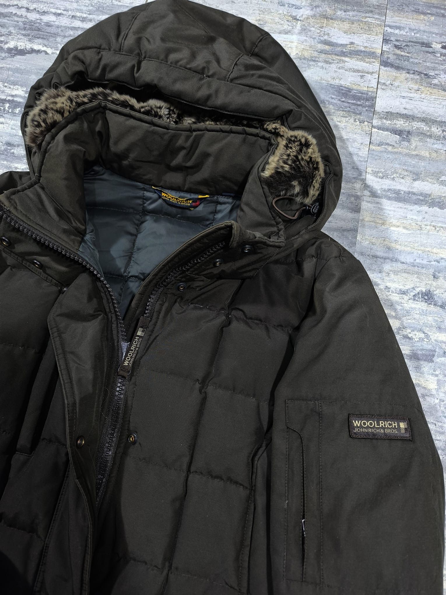 Woolrich Woolen Mills Woolrich Blizzard Parka Down Rabbit fur Jacket Size L / US 10 / IT 46 - 5 Thumbnail