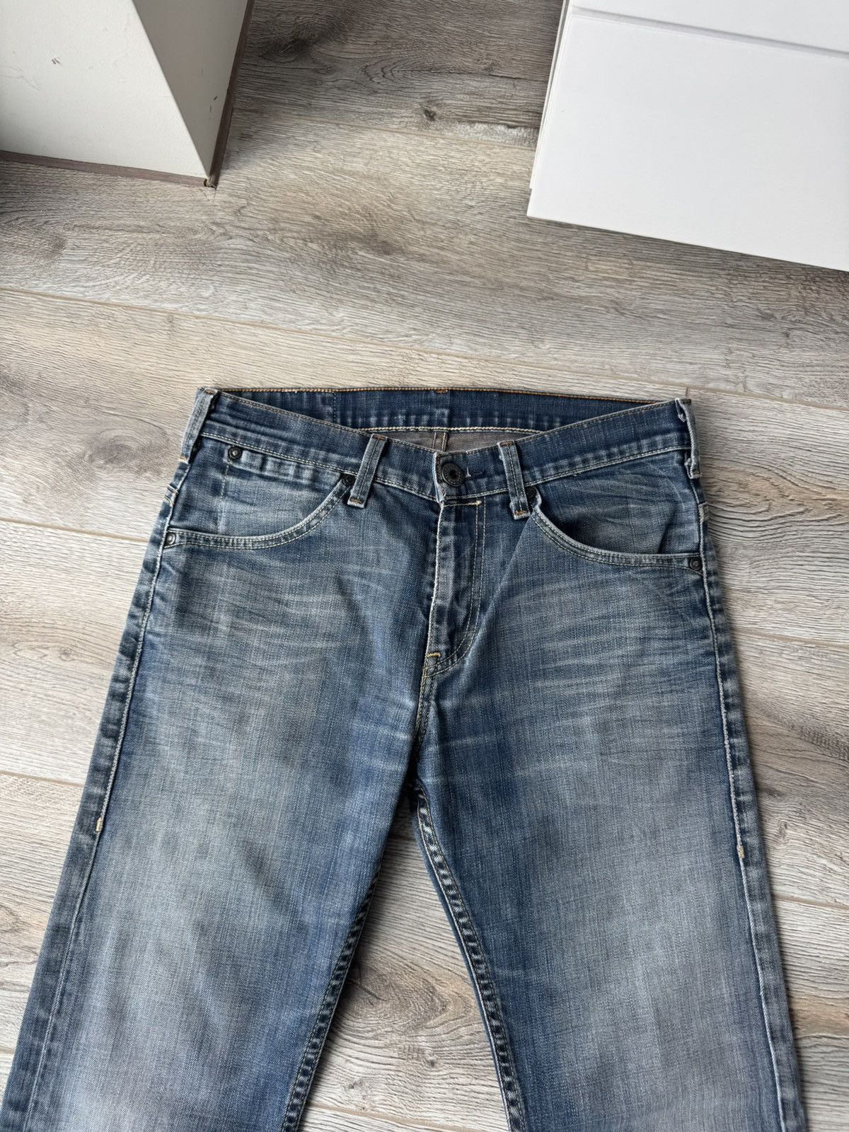 Levi's Vintage 90s Levis Two Horse Patch Men's Blue Jeans Size US 30 / EU 46 - 6 Thumbnail