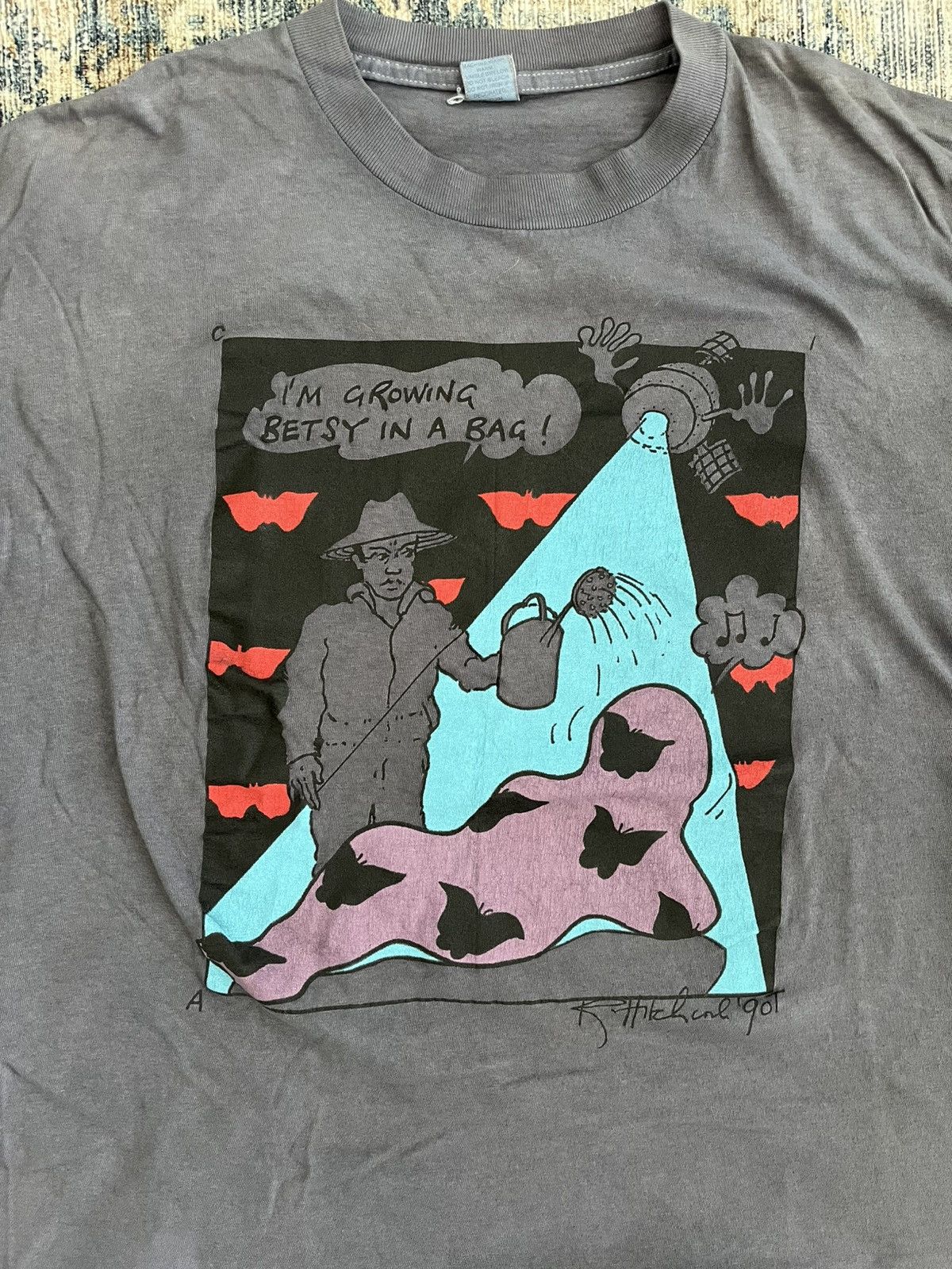 Vintage vintage Robyn Hitchcock band tee Size US L / EU 52-54 / 3 - 2 Thumbnail