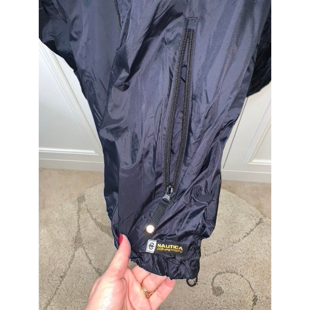 Nautica Nautica Competition Mens Black Windbreaker Jacket Size Large Size US L / EU 52-54 / 3 - 4 Thumbnail
