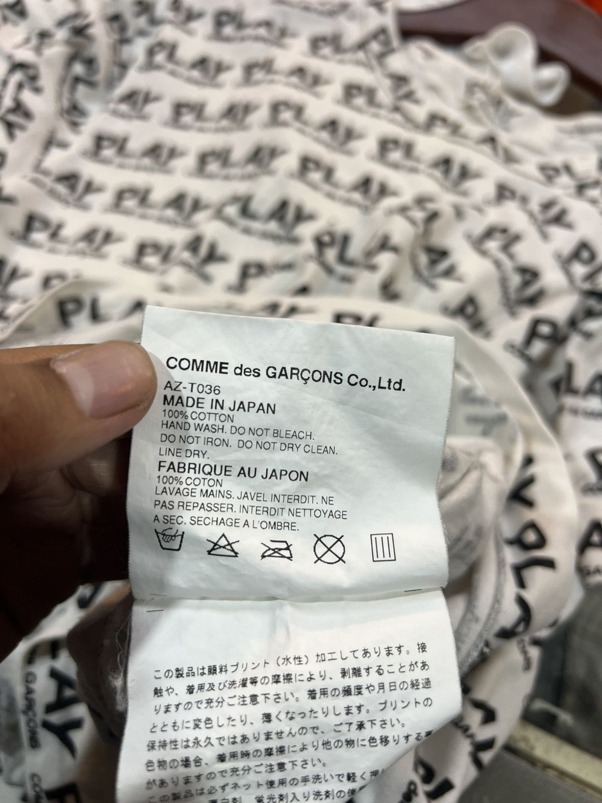 Comme des Garcons PLAY Comme Des Garcons PLAY Overprint Tee Size US M / EU 48-50 / 2 - 6 Thumbnail